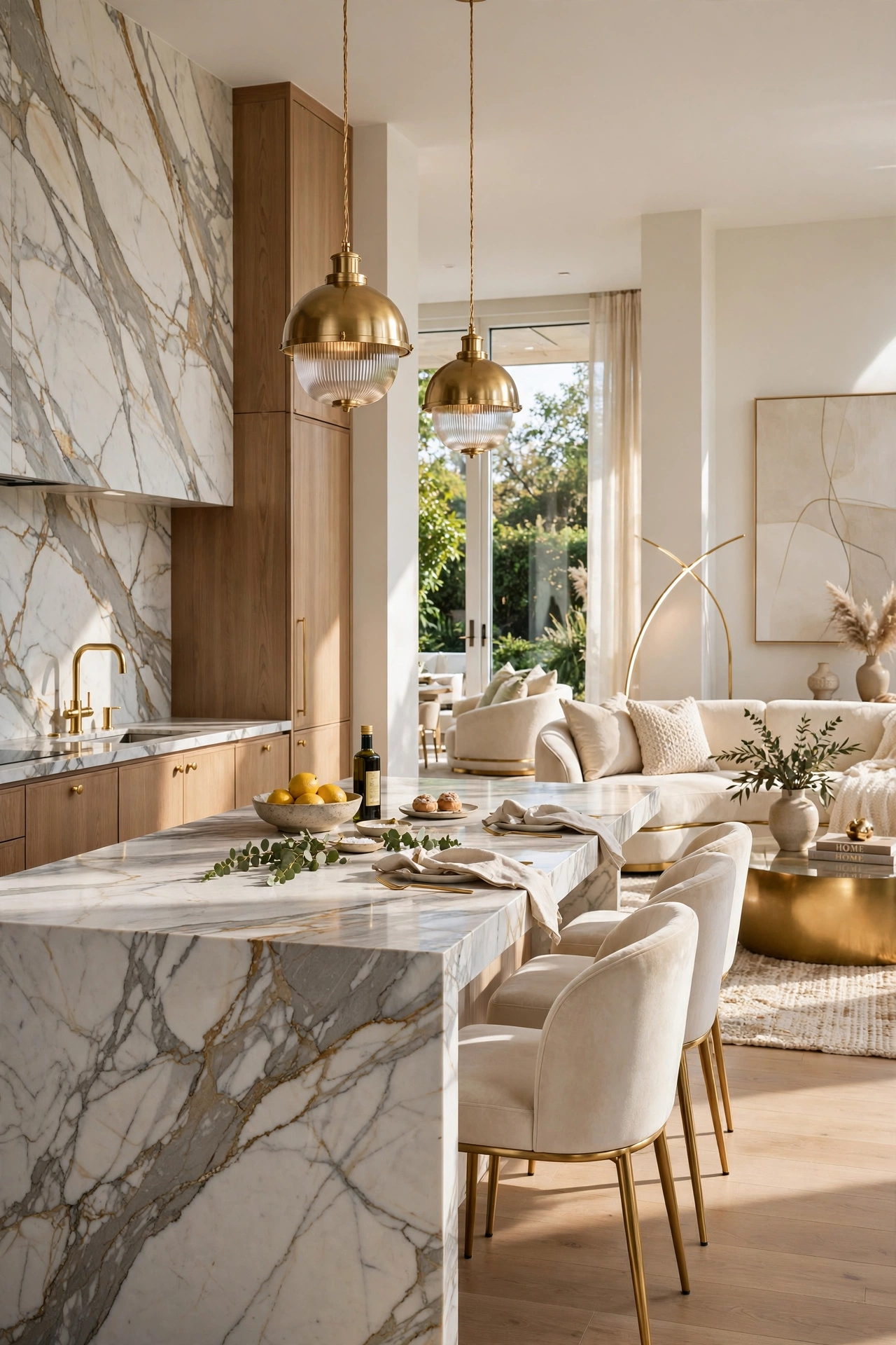 Seamless Marble Continuity