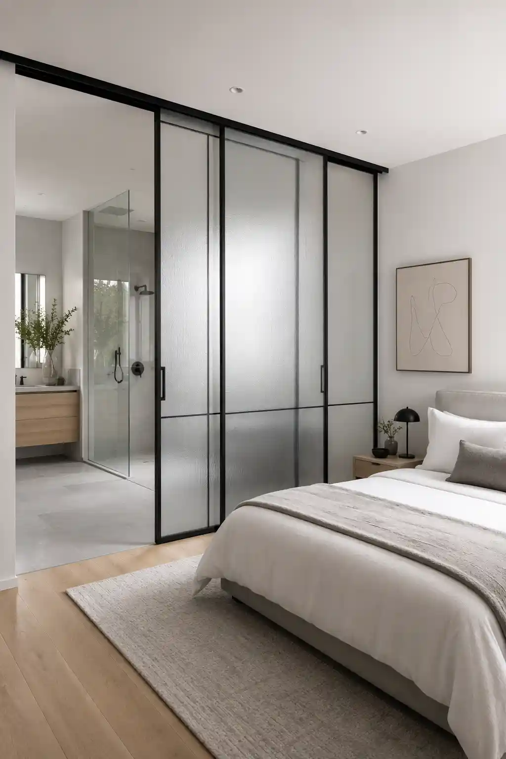 Sleek Sliding Glass Partitions