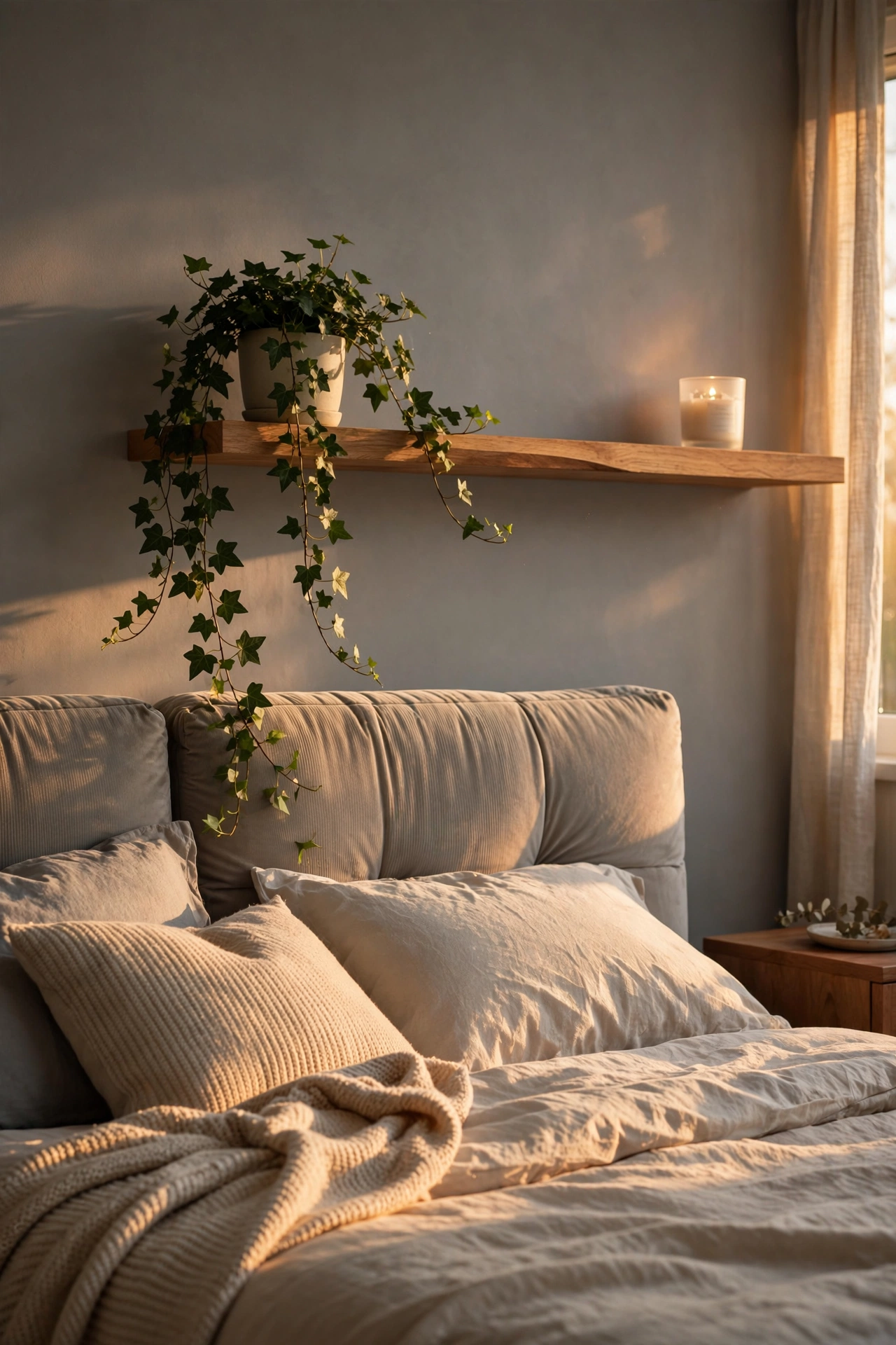 Ambient Bedside Glow Shelving