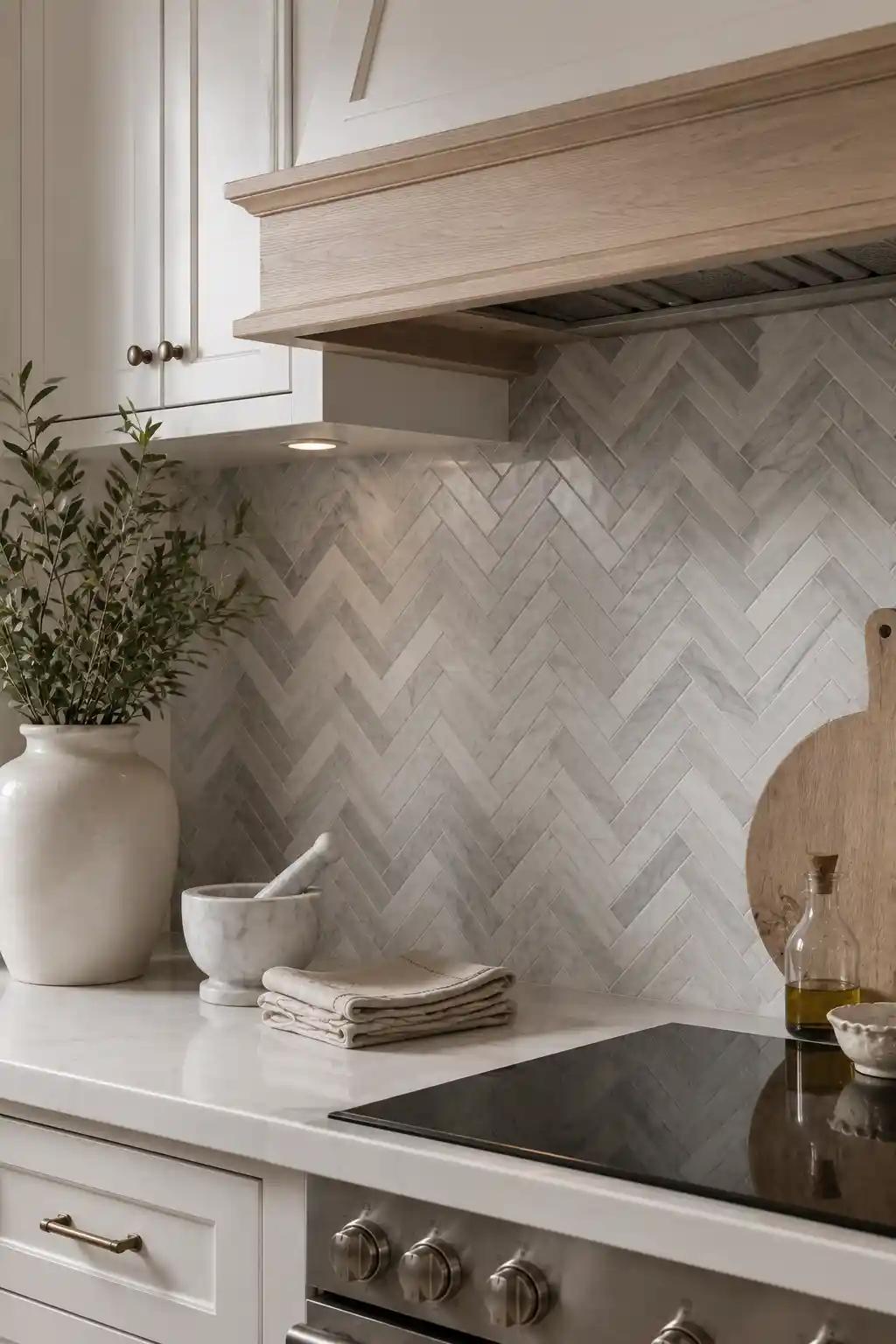 Chevron and Herringbone Mosaic Layouts