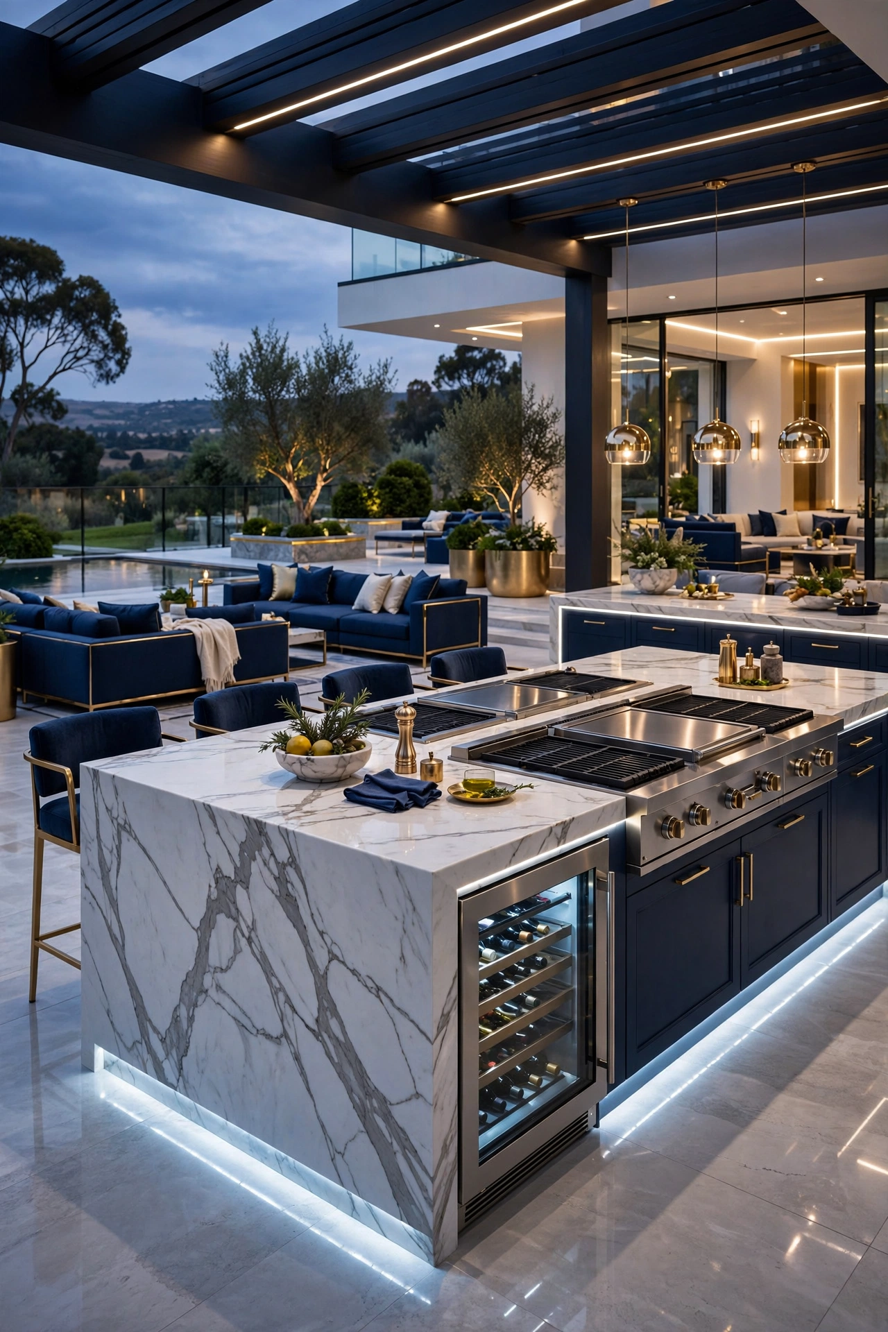 Luxury Gourmet Entertaining Hubs