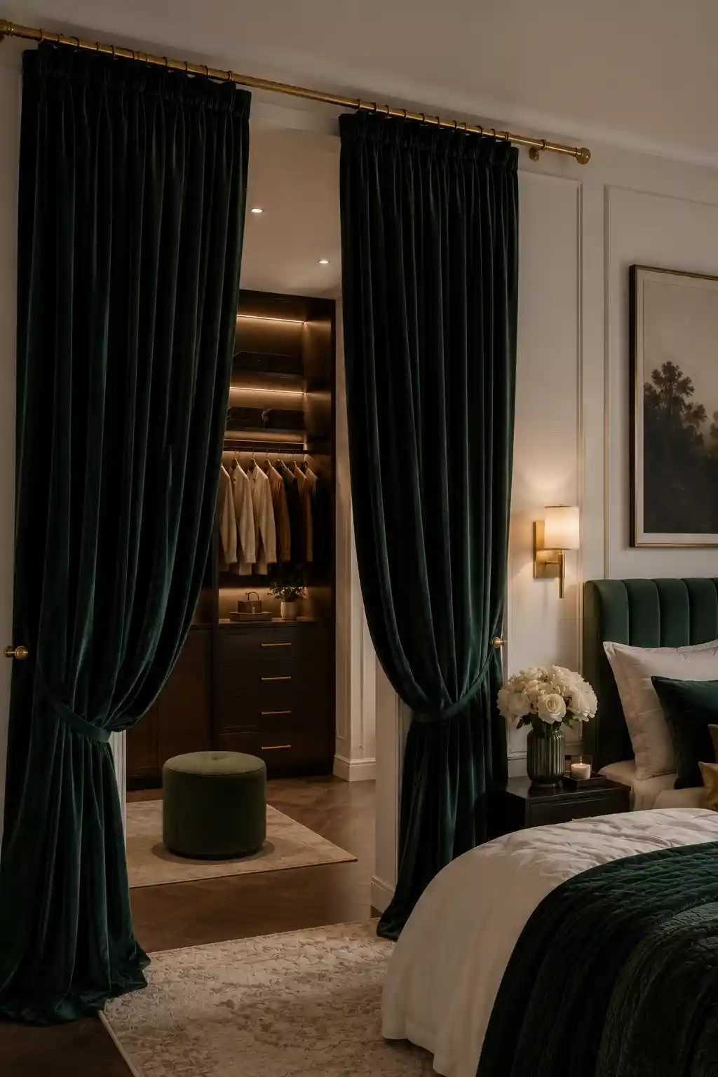 Dramatic Floor-to-Ceiling Curtains