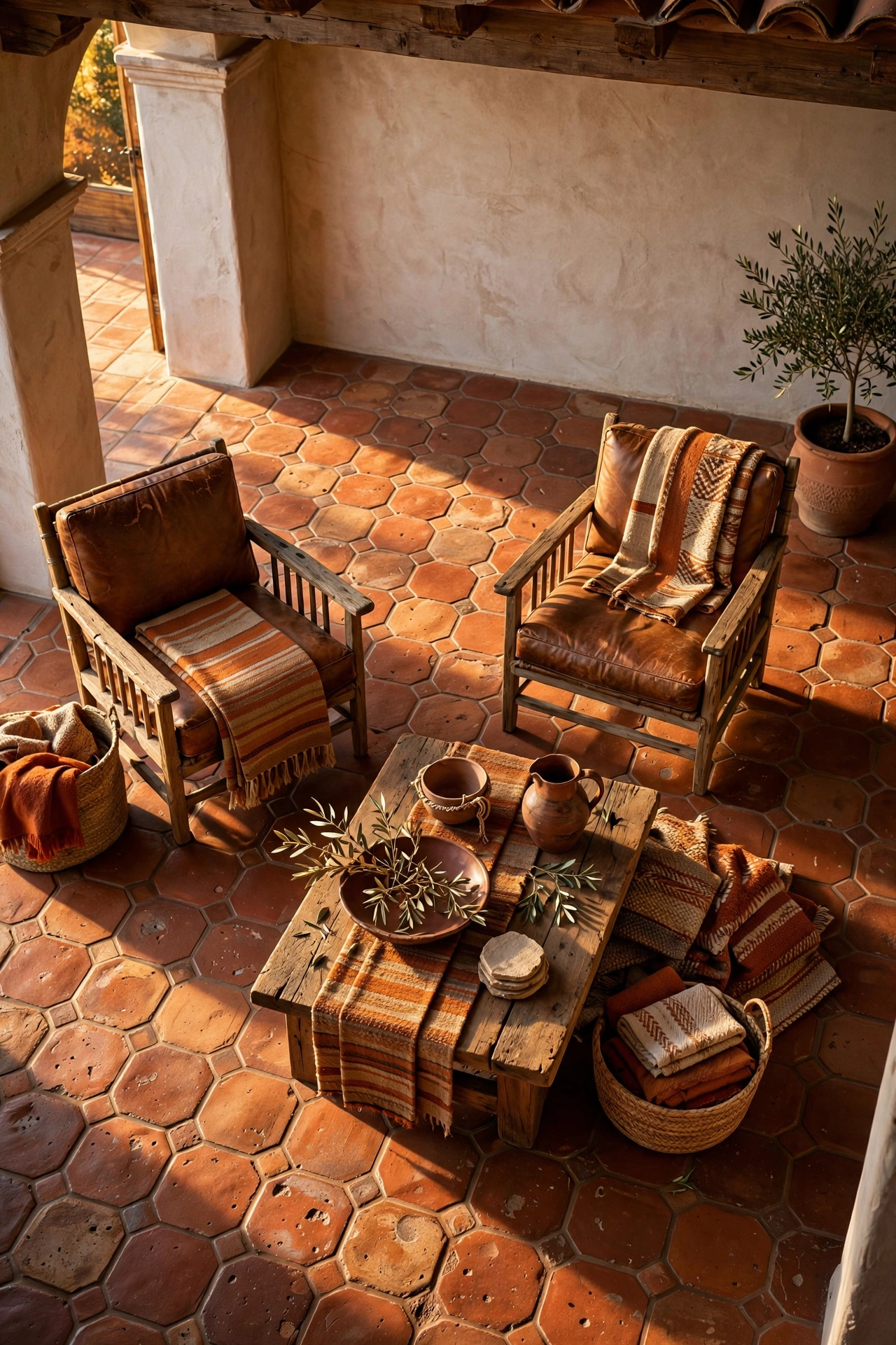 Terracotta Warmth and Earthy Textures