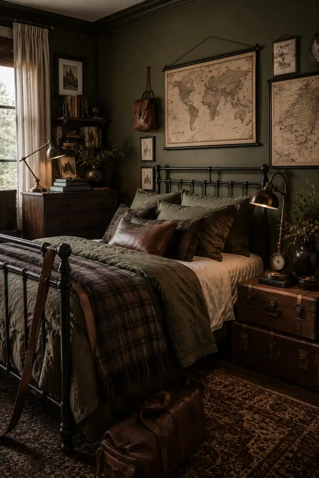 Earthy Olive Green