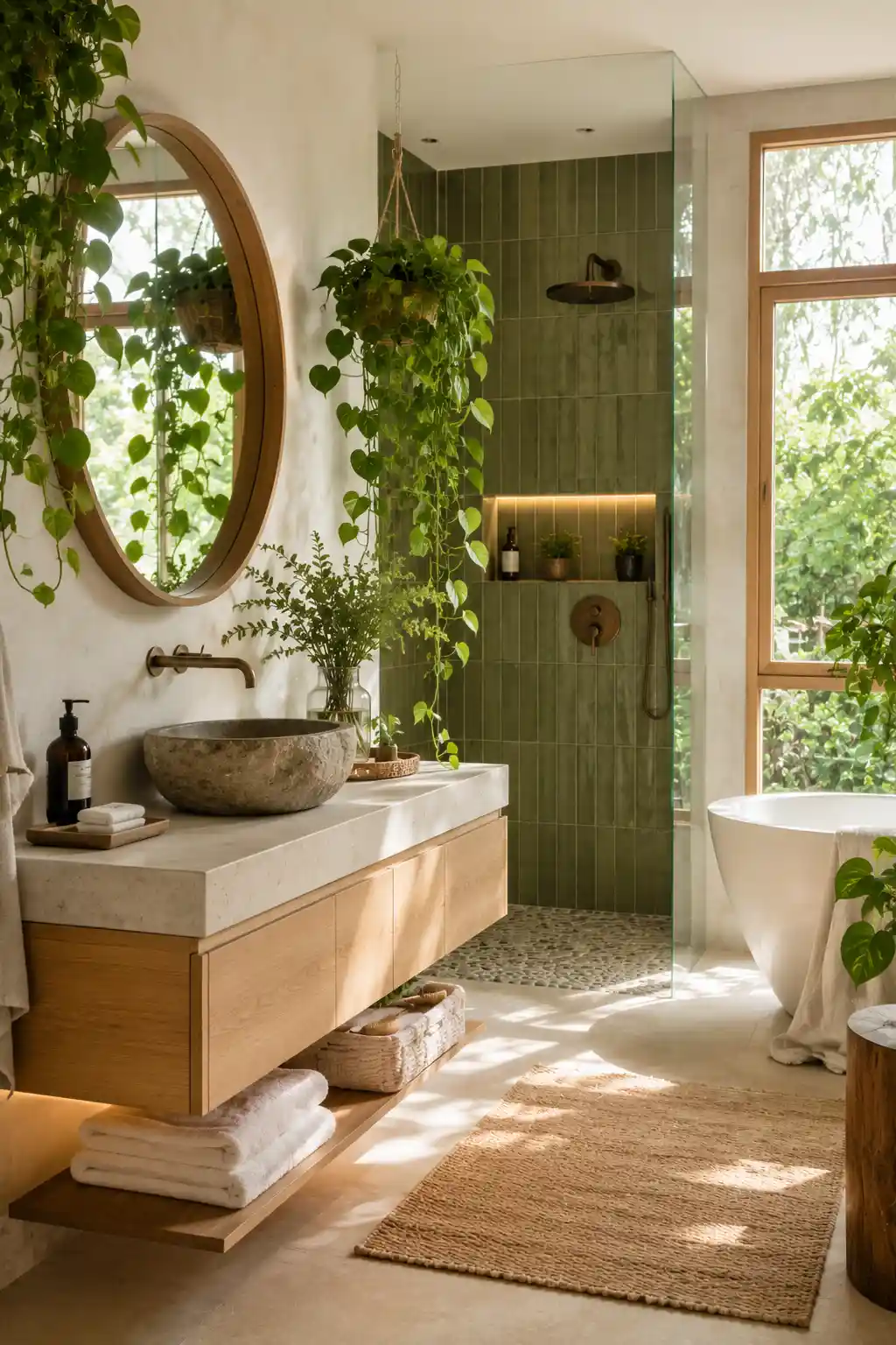 Nature-Infused Green Haven