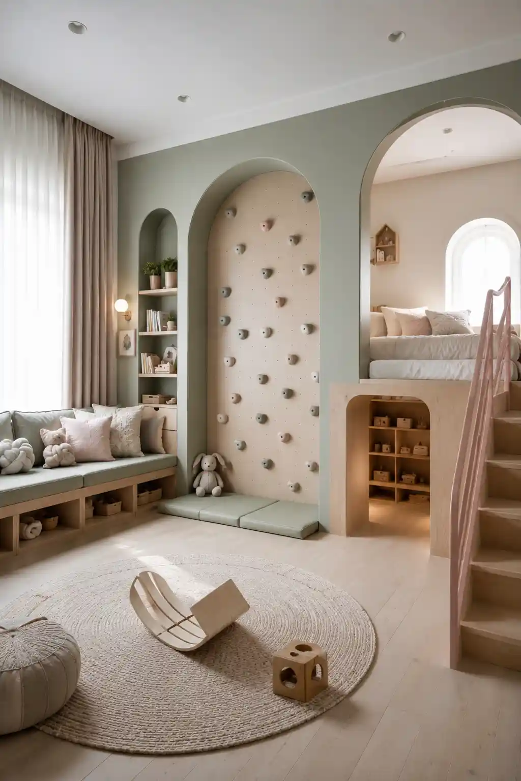 Play-to-Rest Bedroom Zone for Active Kids