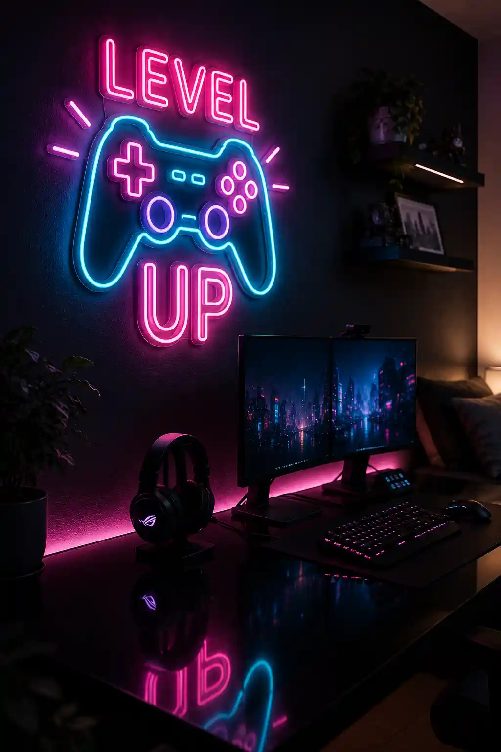 Custom Neon Accent Signage