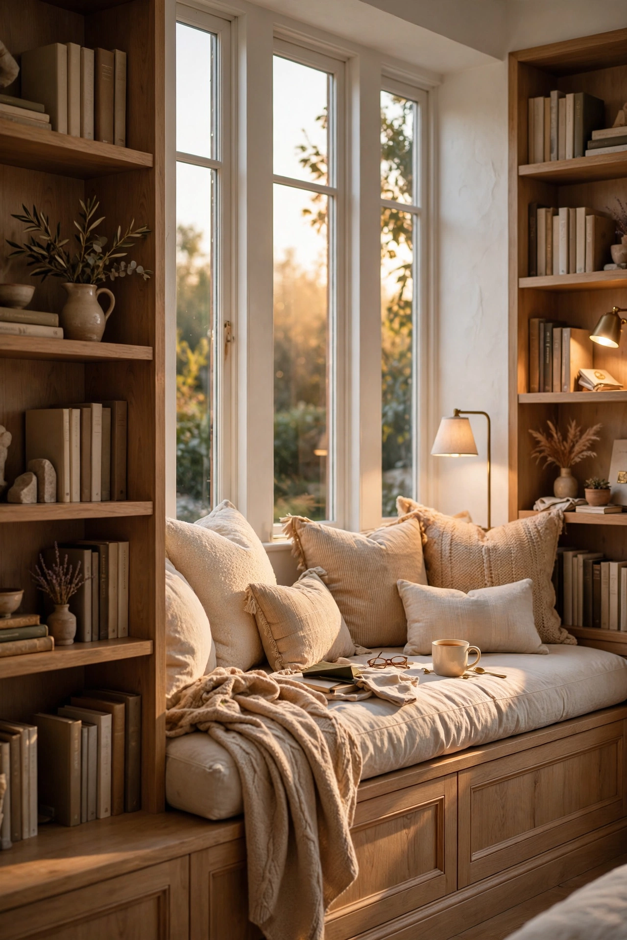Create Custom Built-in Reading Nooks