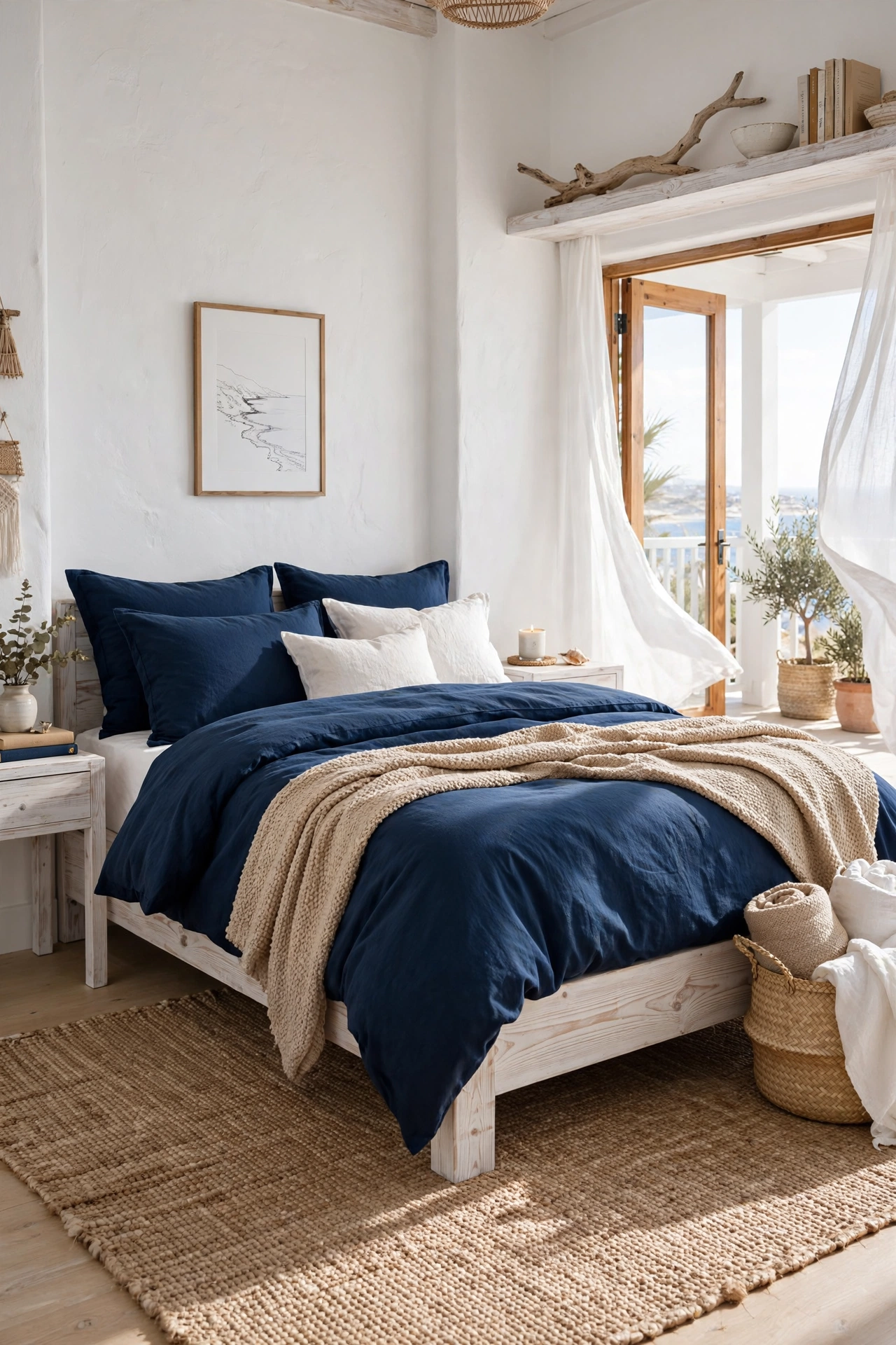 Coastal Navy and Natural Jute