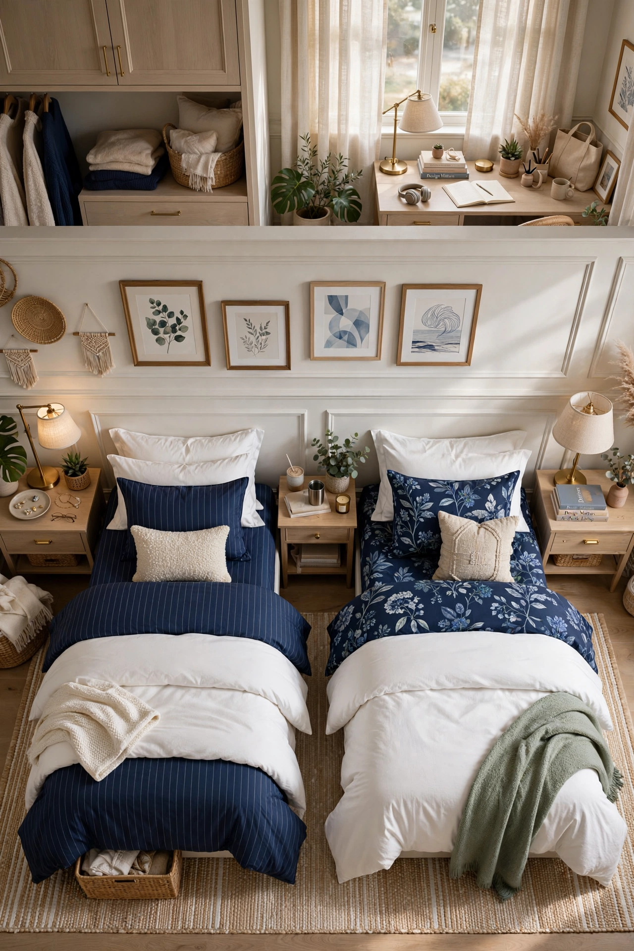 Coordinated but Distinct Bedding