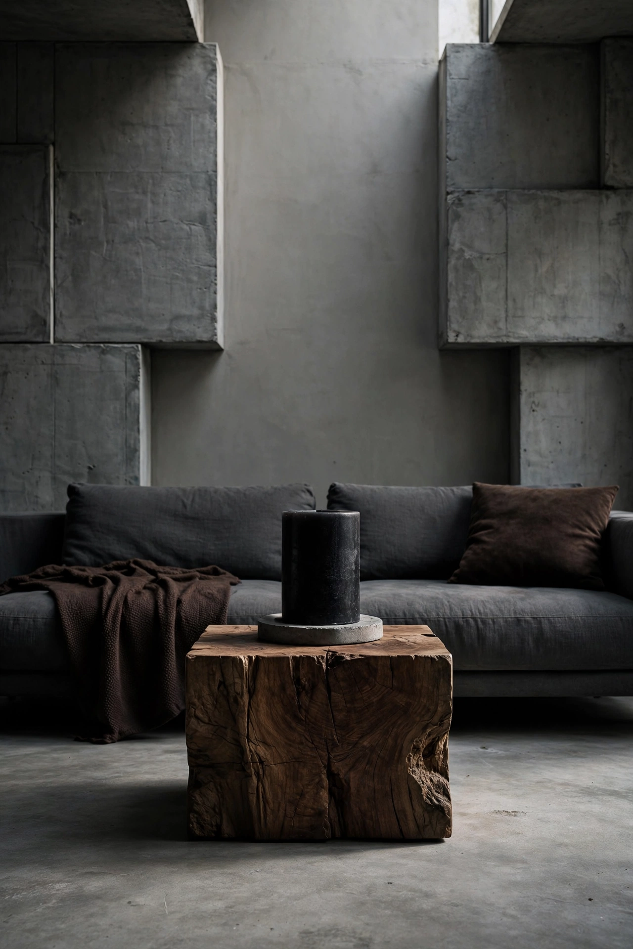 Grounded Low-Profile Wood Blocks