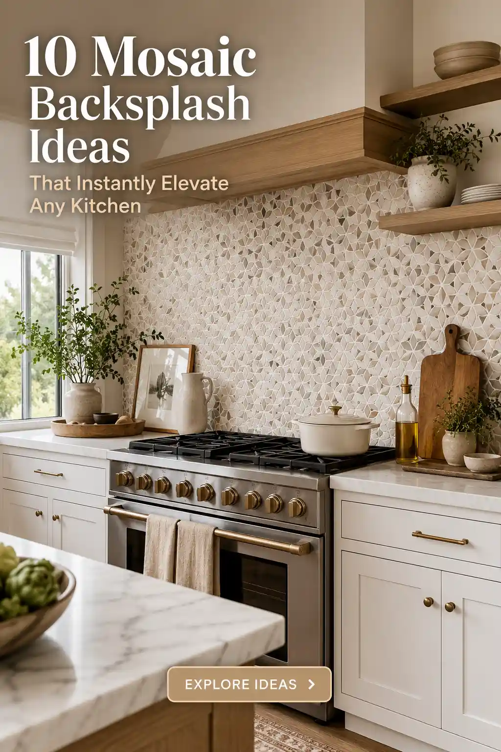 10 Stunning Mosaic Backsplash Ideas for Your Kitchen Remodel