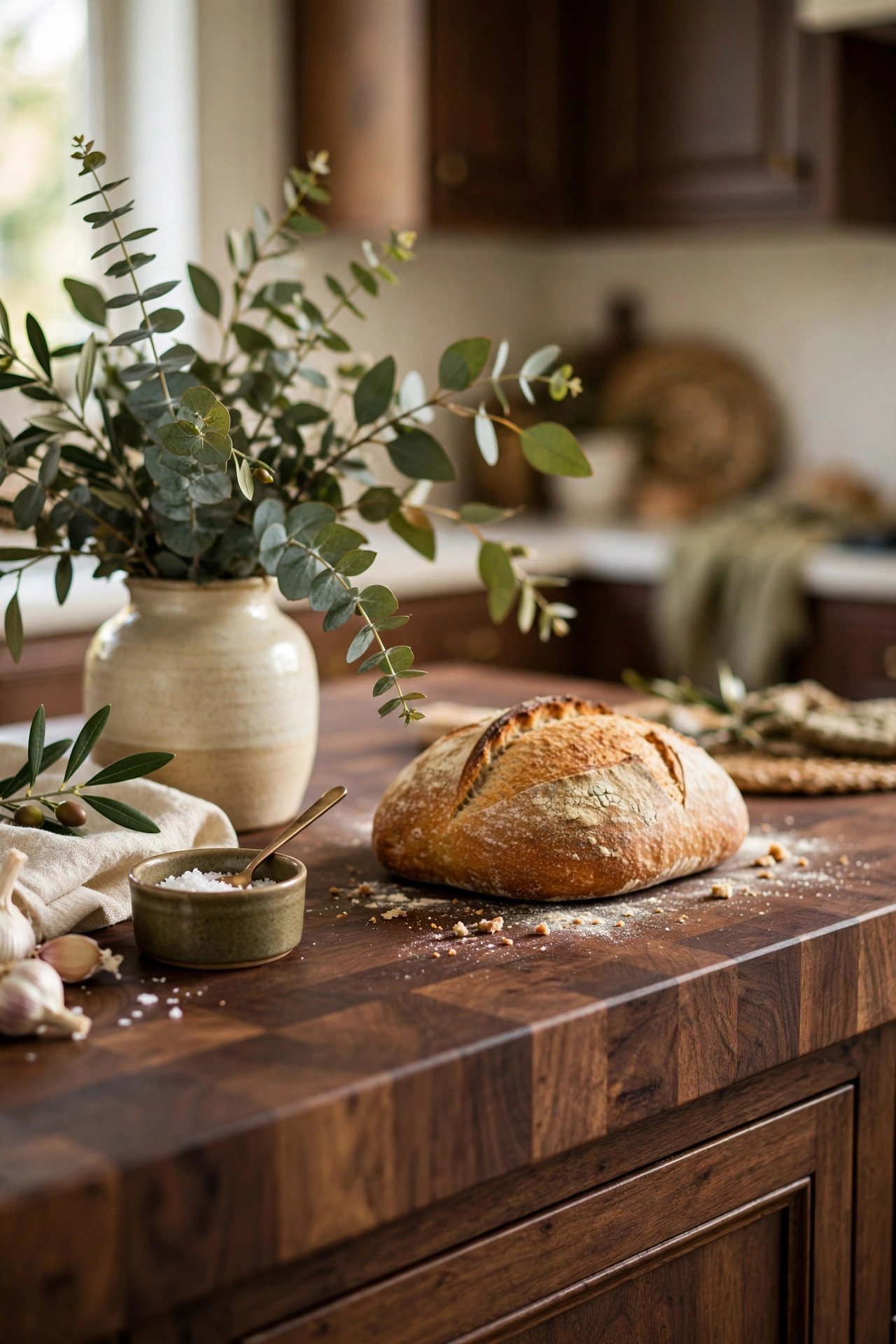 The Warmth of Wooden Countertops