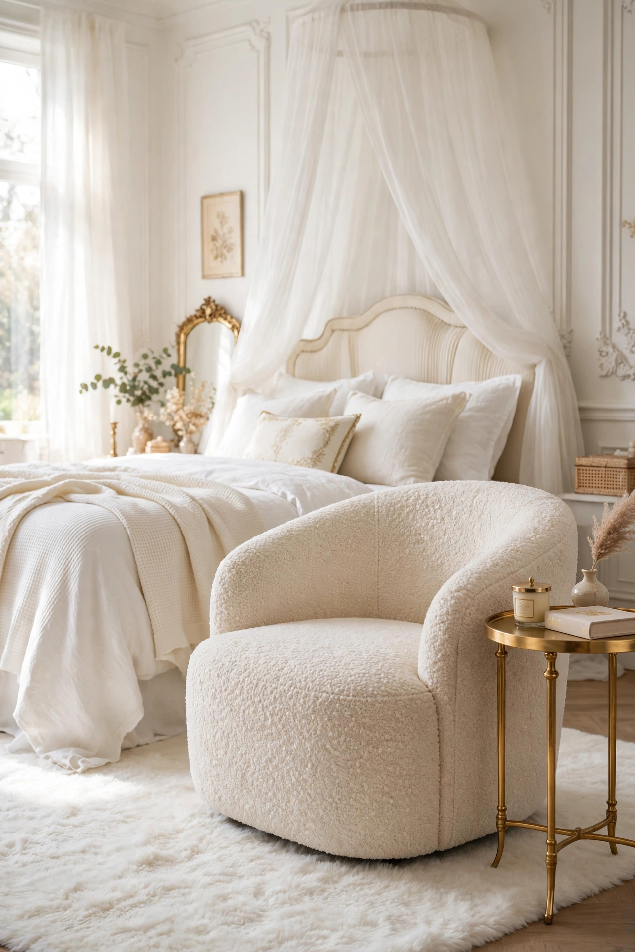 Tufted Bouclé and Modern Textures