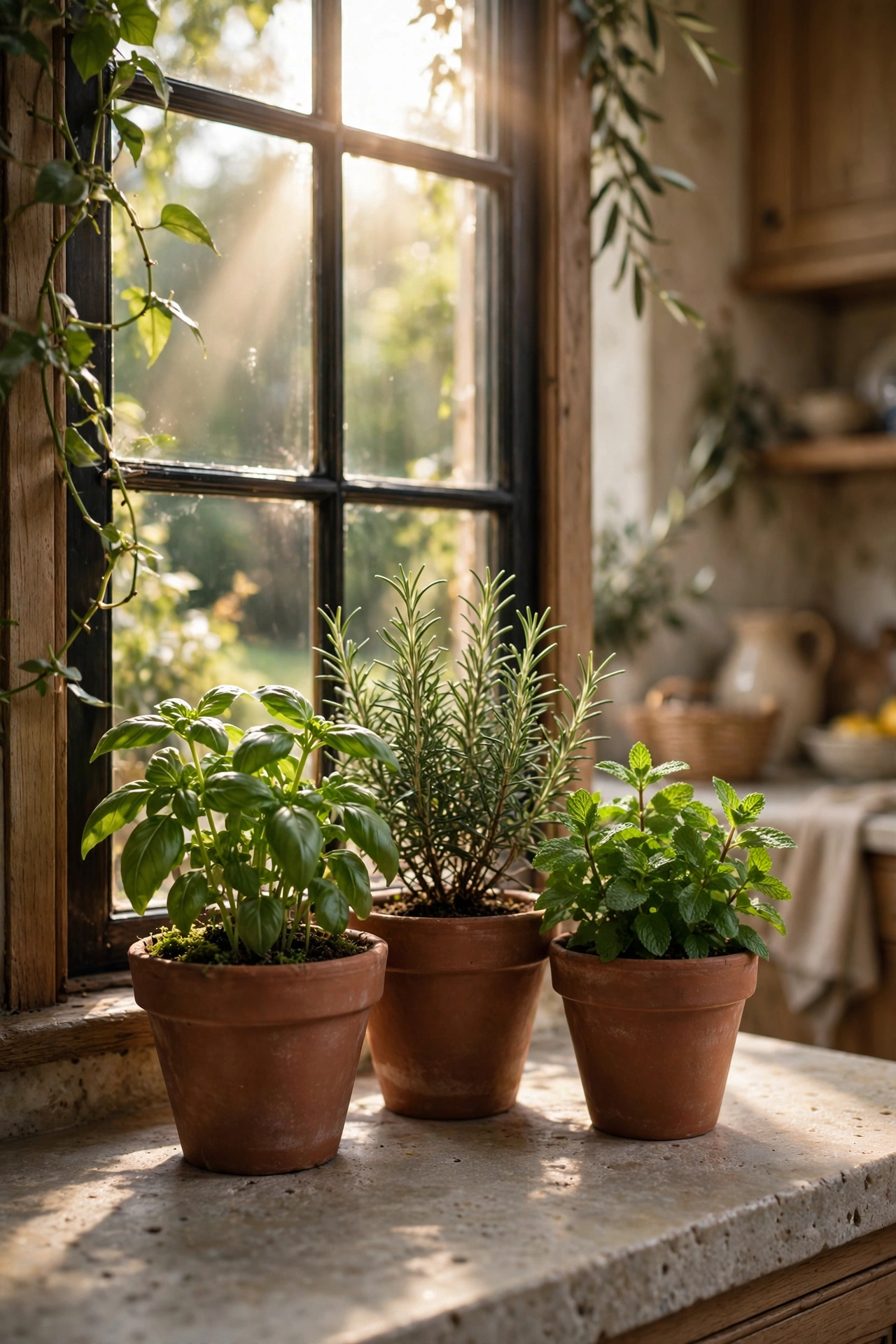 Biophilic Integration with Indoor Greenery