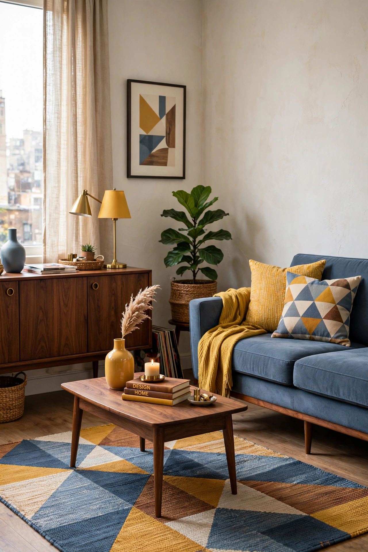Mid-Century Modern Tapered Leg Design