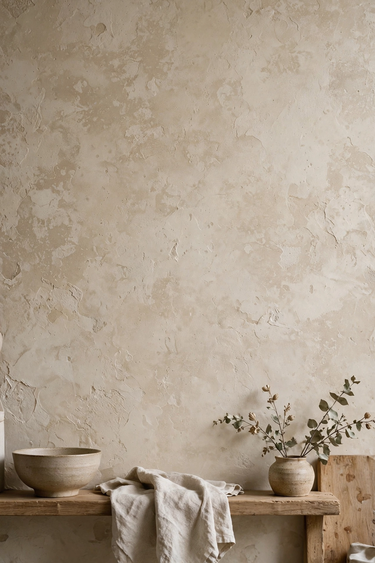 Explore the Texture of Lime Wash Walls
