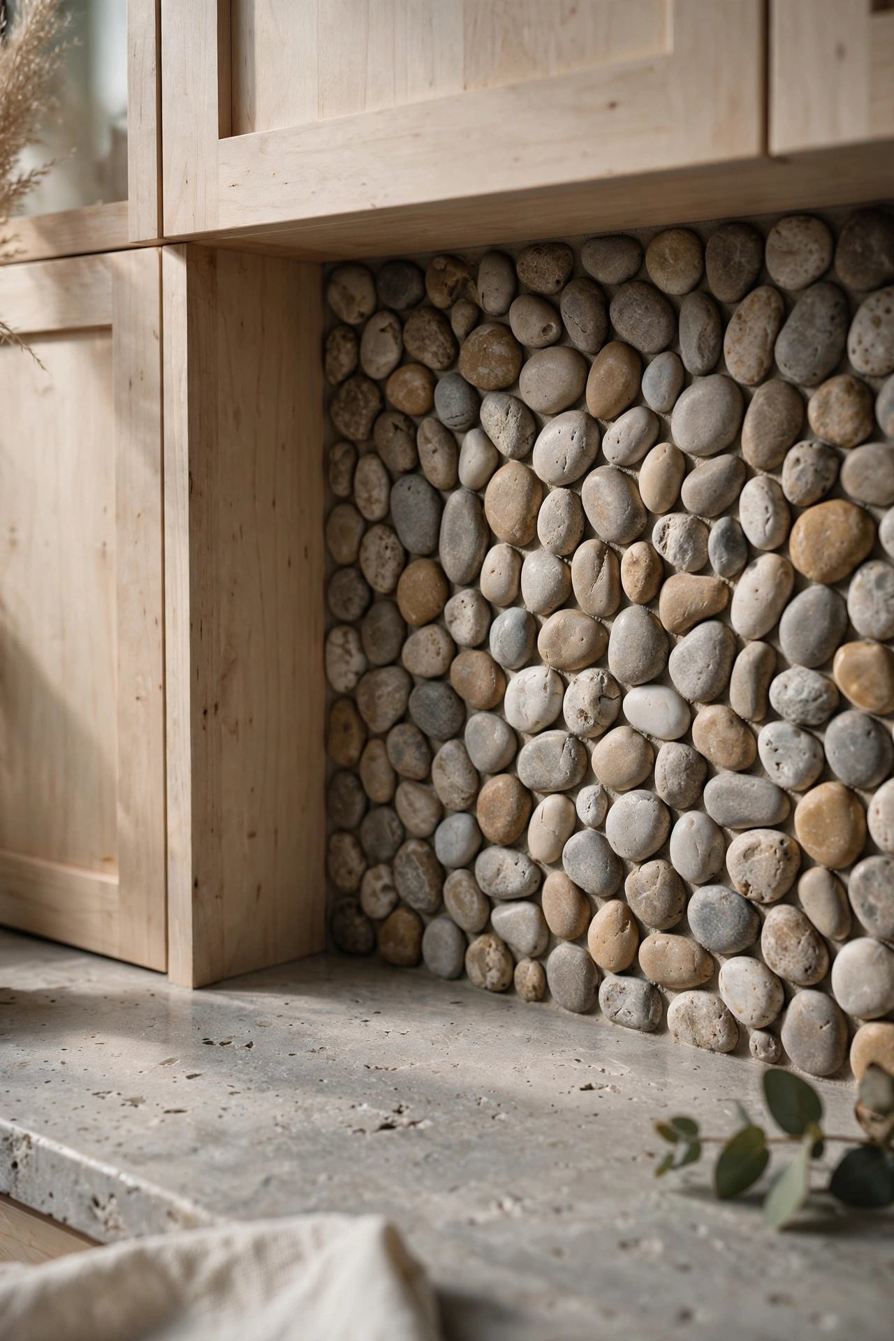 Organic River Pebble Mosaics
