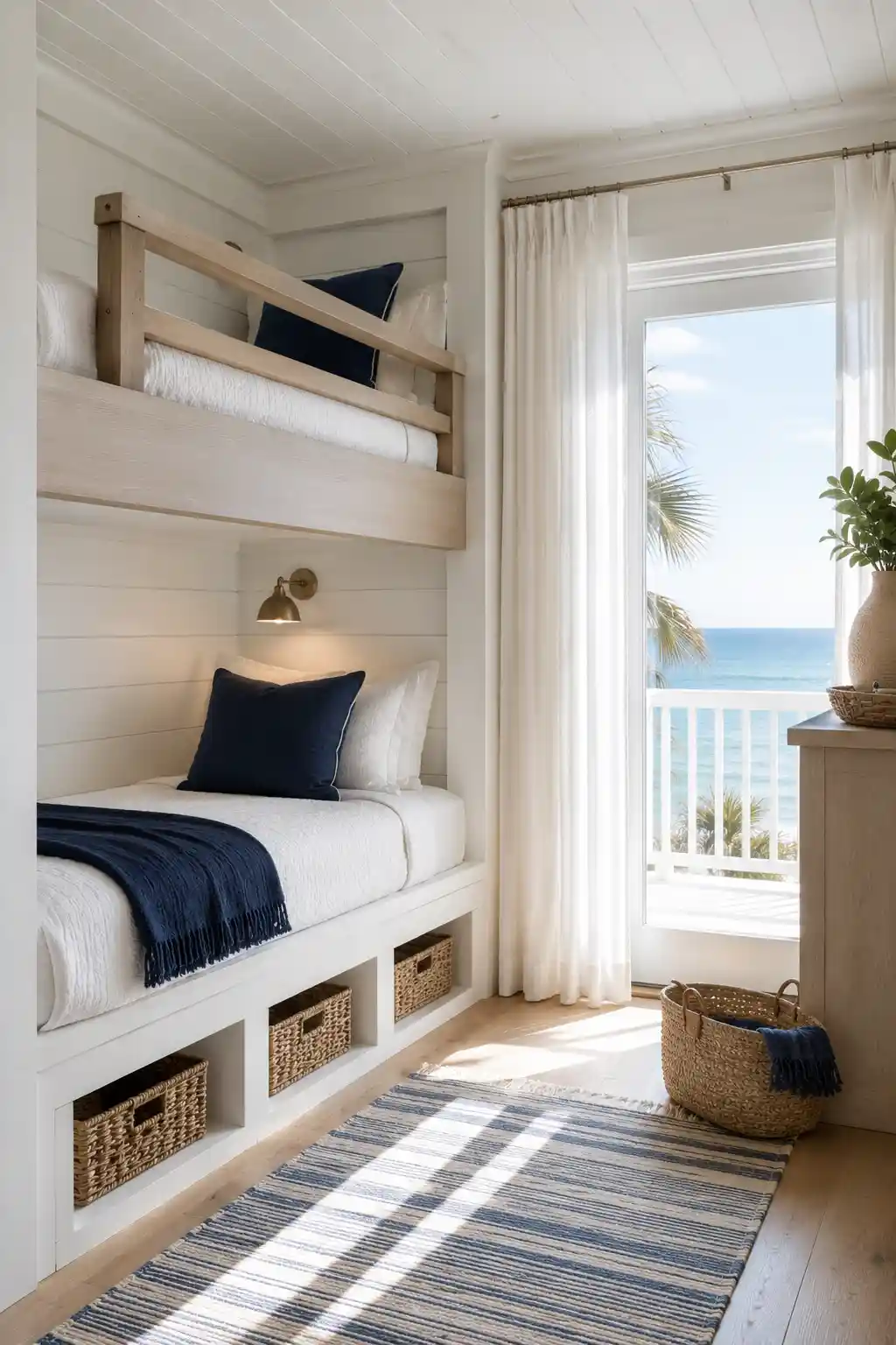 Coastal-Inspired Bunk Suites