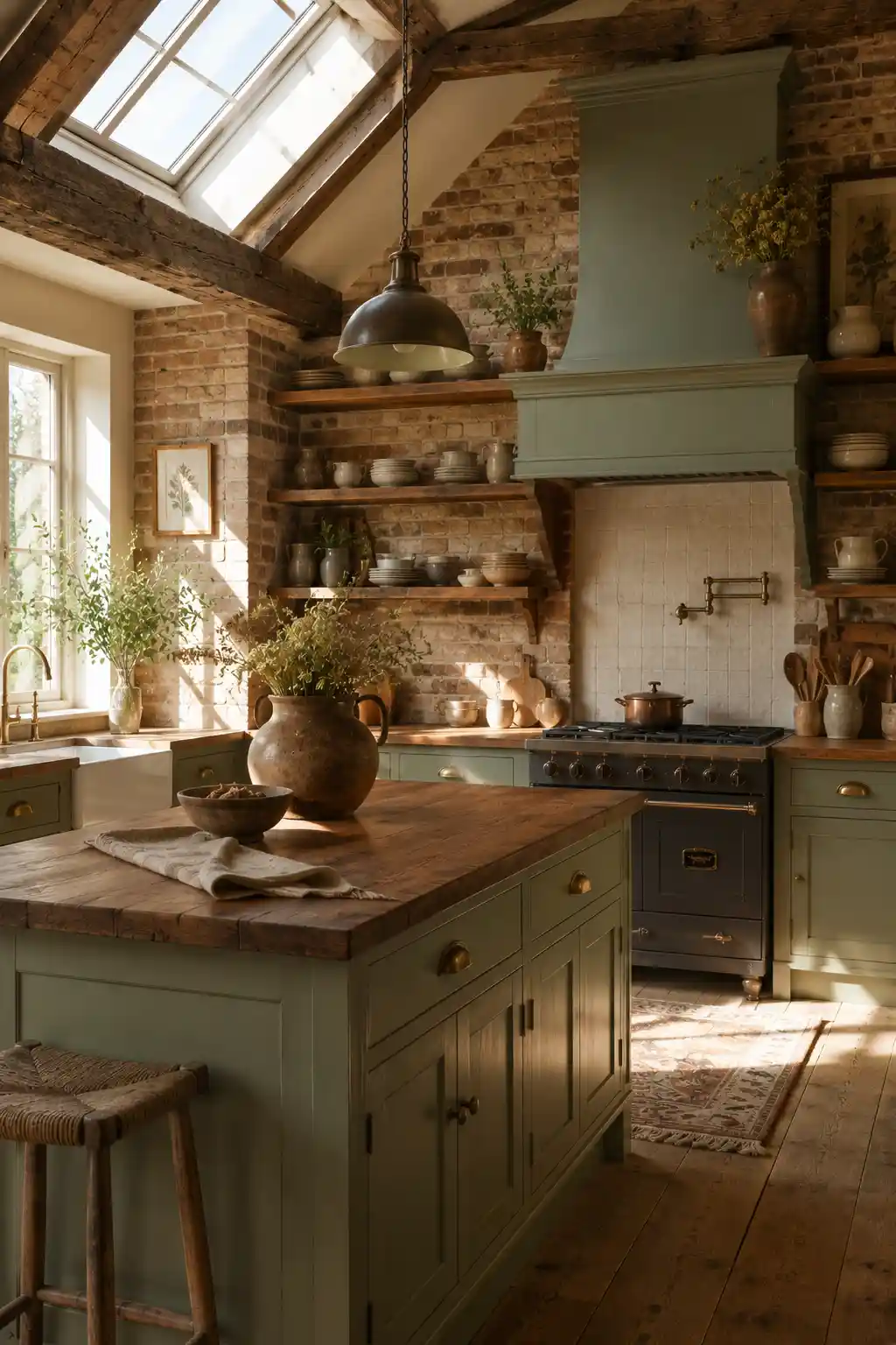 Sage Green Cottage Charm