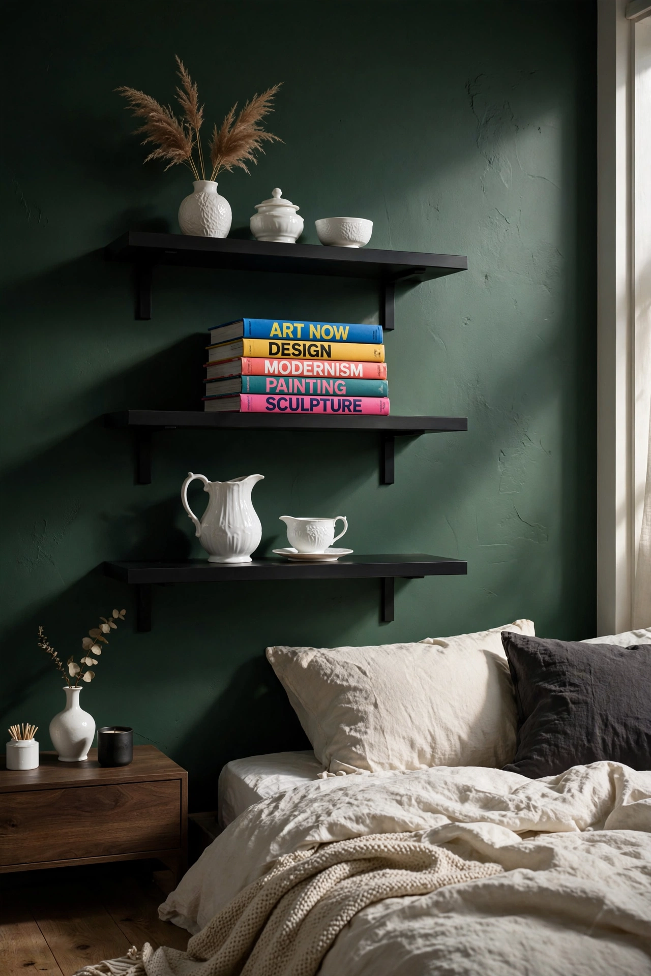 Bold Graphic Contrast Walls