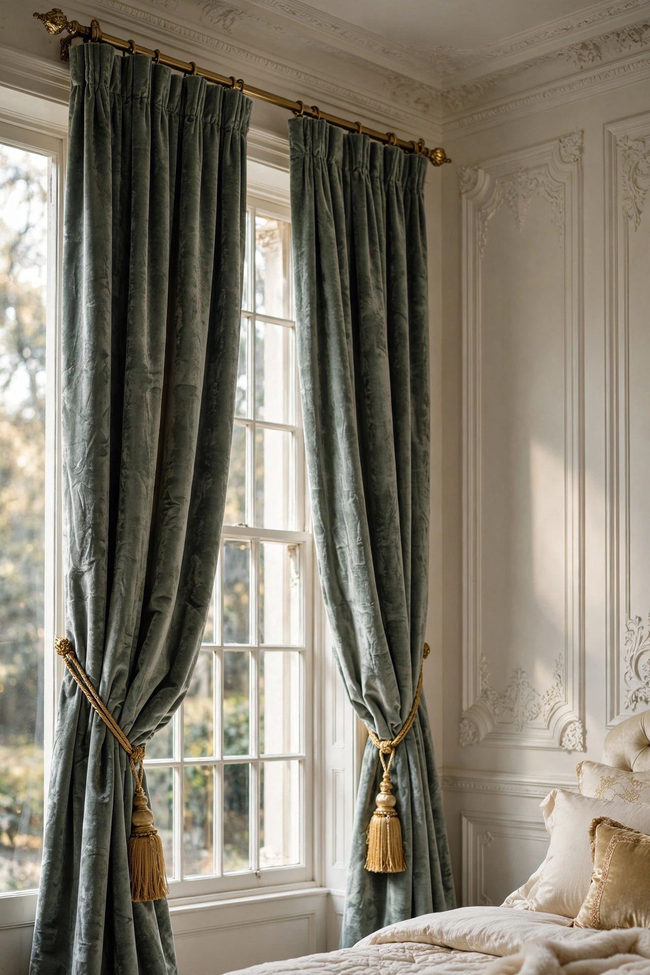 Victorian-Inspired Heavy Drapery