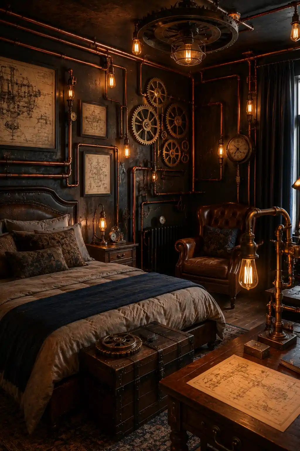 Vintage Steampunk Inventor's Suite