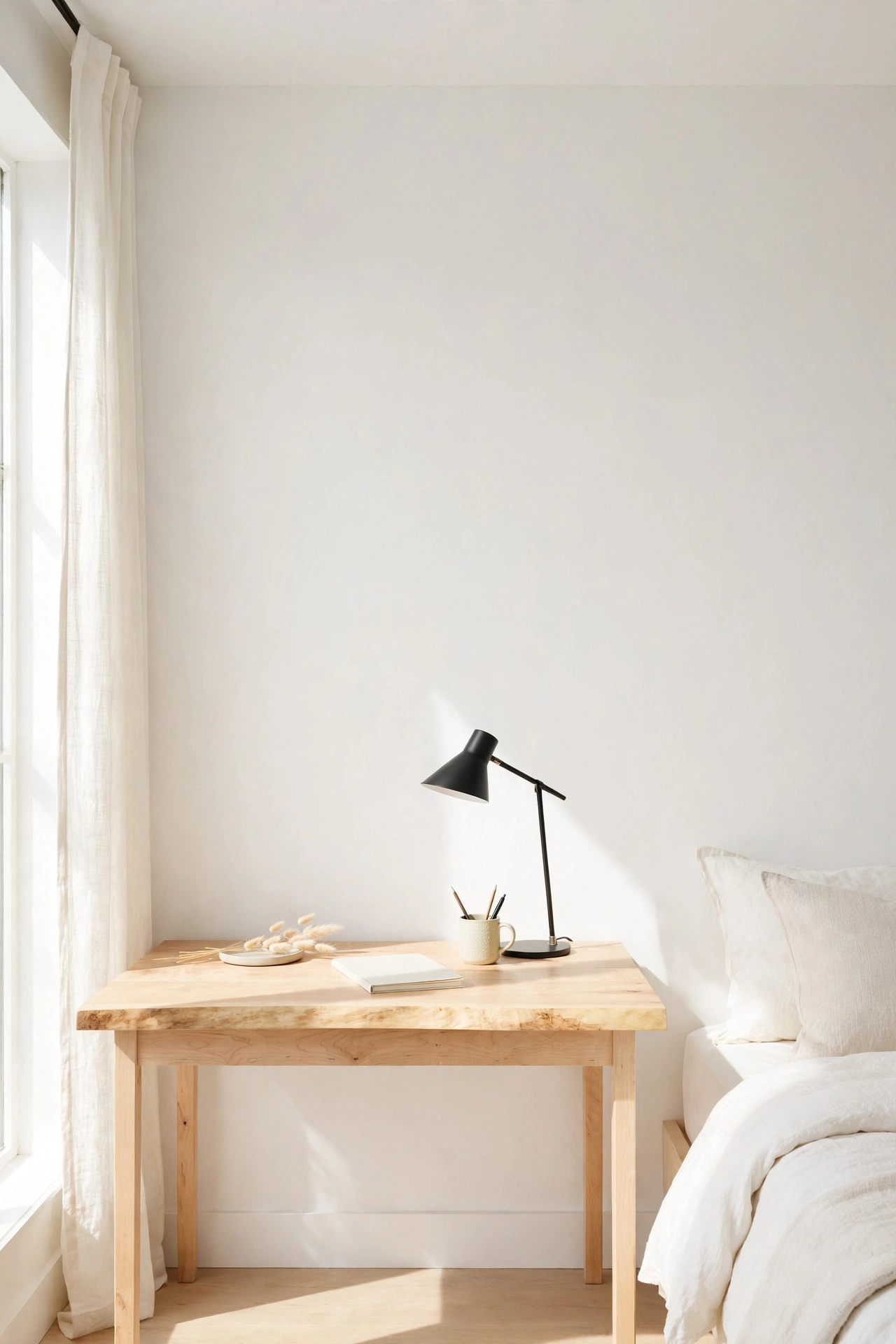 Bright Minimalism via Raw Maple Surfaces