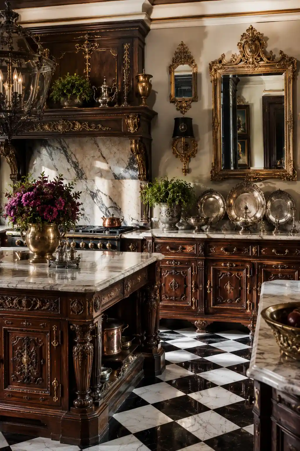 Heirloom Maximalism and Gilded Accents
