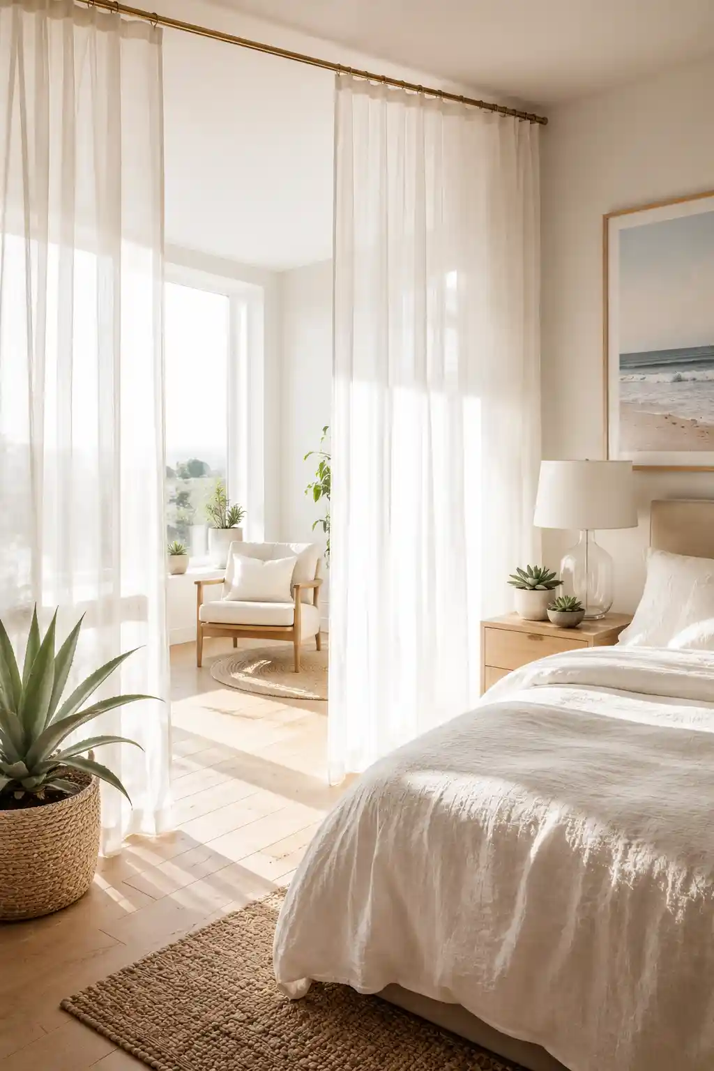 Ethereal Sheer Voile Partitions