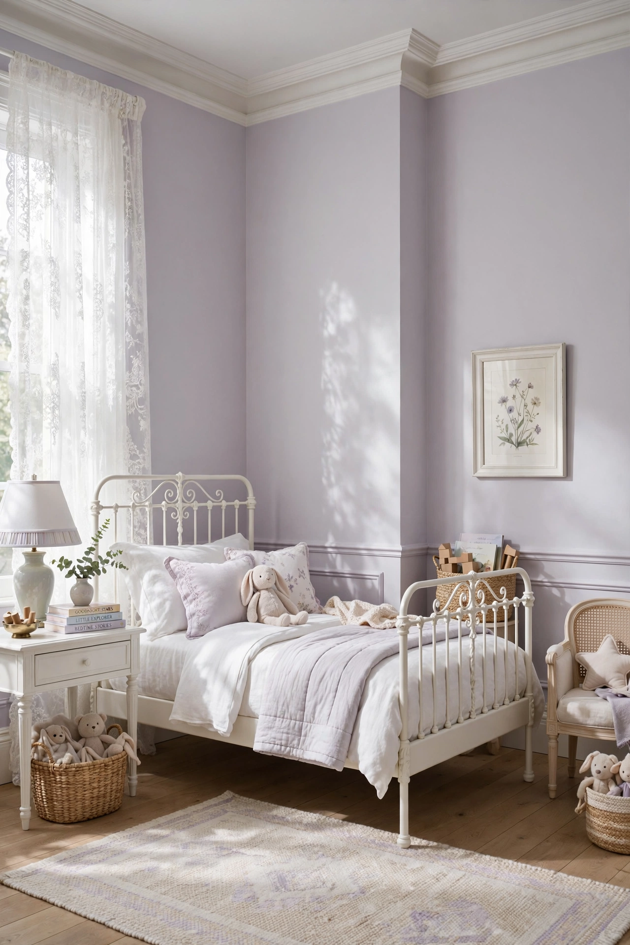 Dreamy Pale Lavender Tones