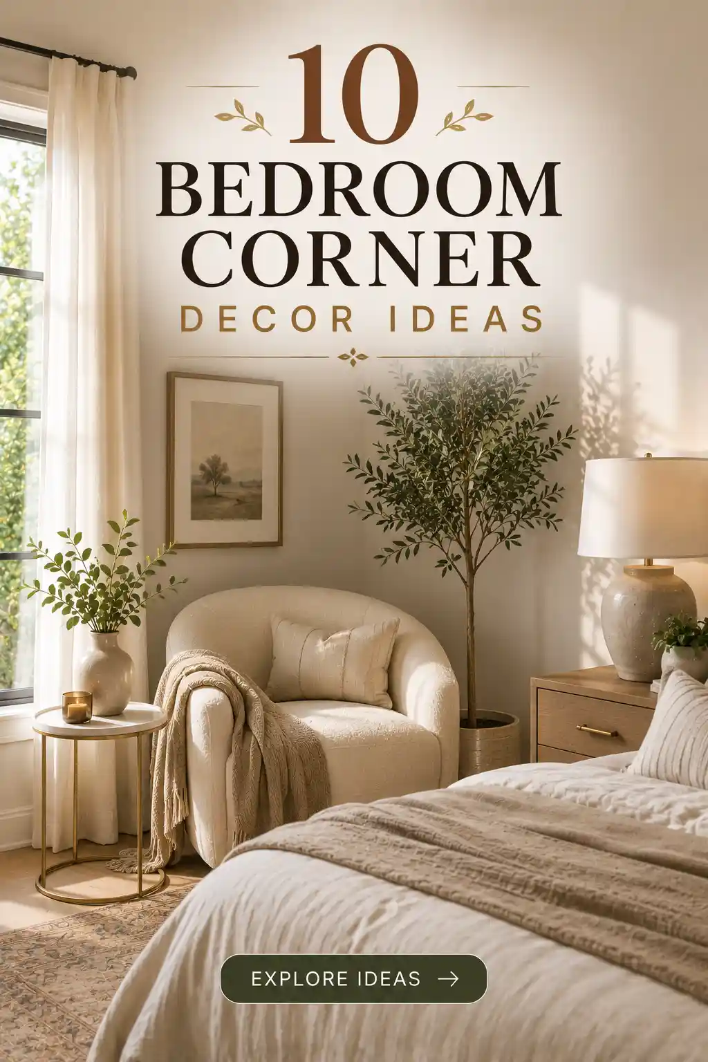 10 Stunning Bedroom Corner Decor Ideas to Transform Your Space