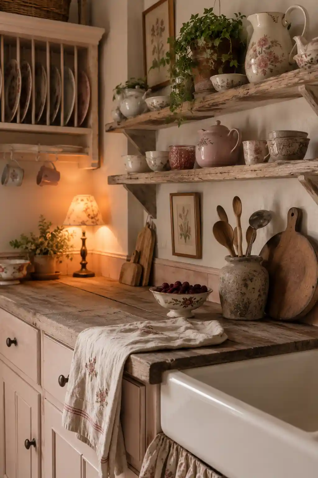 Cozy Cottage Layers and Lived-In Texture