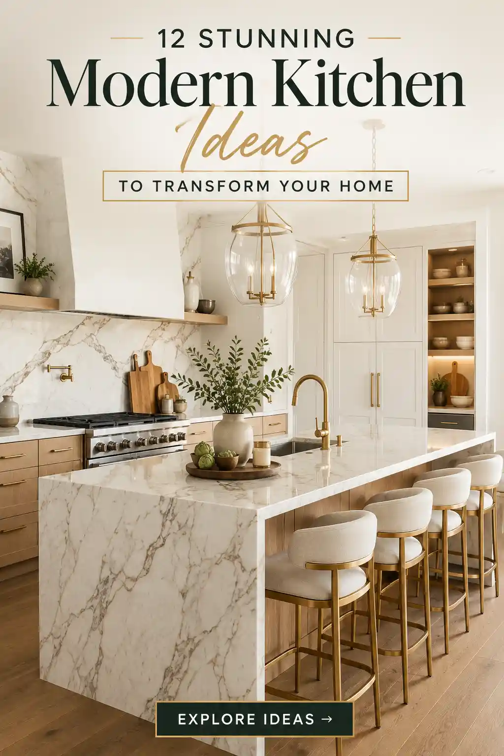 12 Stunning Modern Kitchen Ideas to Transform Your Home