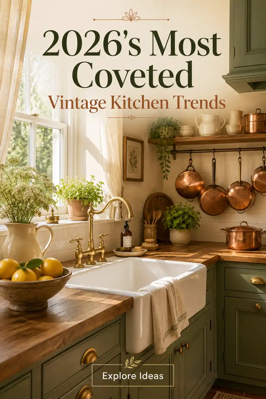 10 Timeless Vintage Kitchen Ideas for 2026