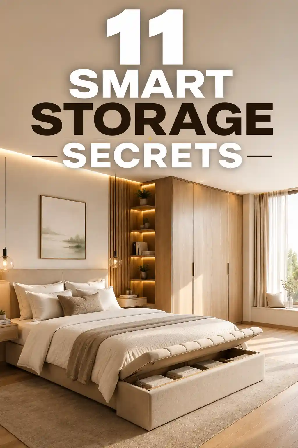 11 Clever Bedroom Storage Solutions for a Clutter-Free Sanctuary