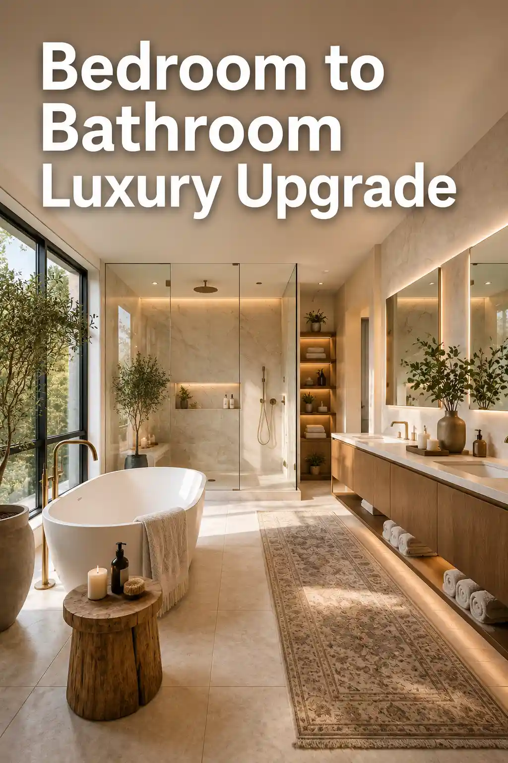 14 Creative Bedroom to Bathroom Conversion Ideas for a Luxury Home