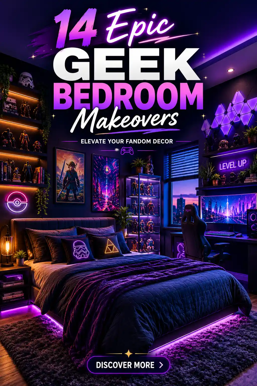 14 Creative Geek Bedroom Ideas for a Personalized Sanctuary