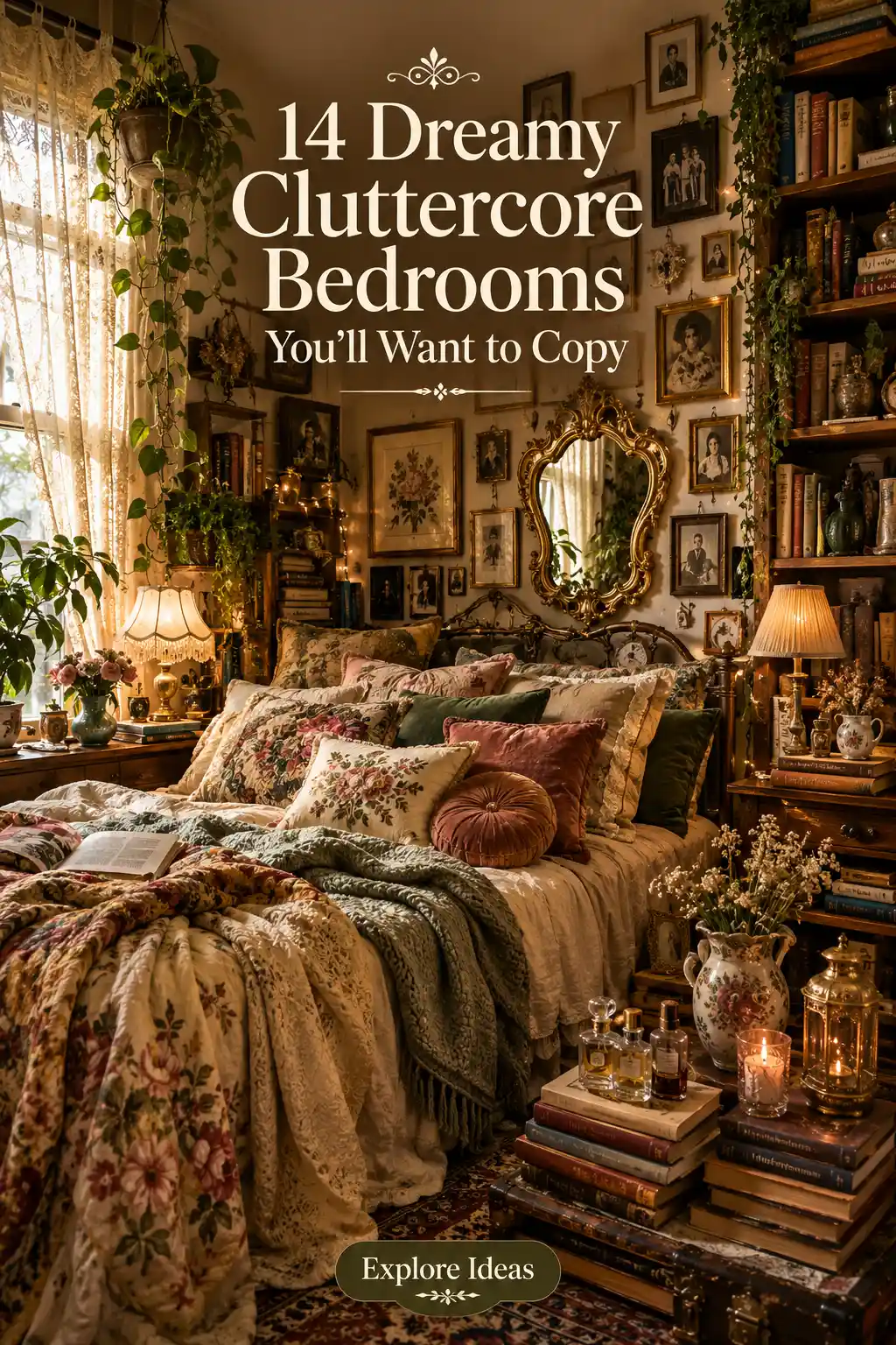 14 Cluttercore Bedroom Ideas to Create Your Dream Sanctuary
