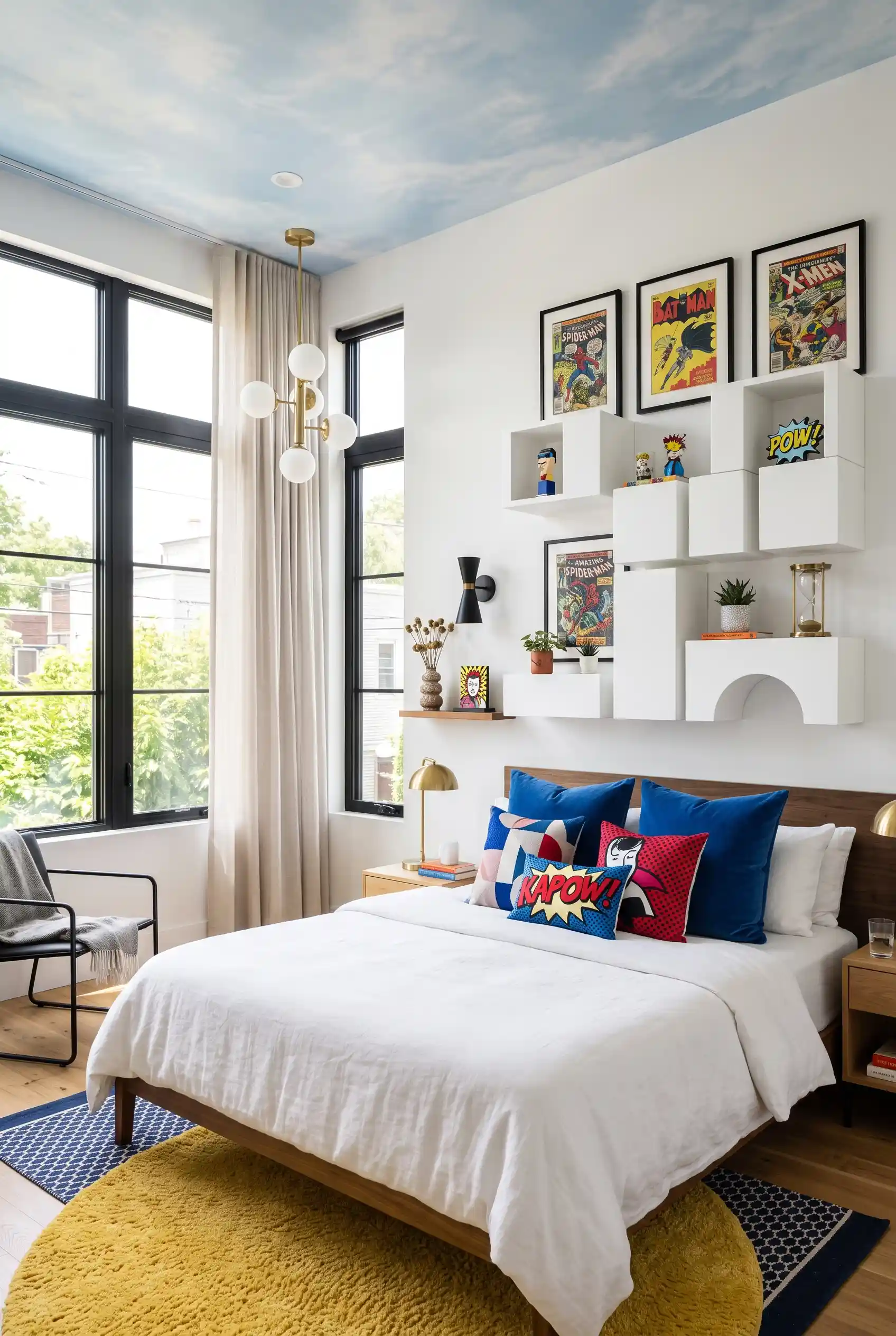 Colorful Mushroom Kingdom Inspired Space