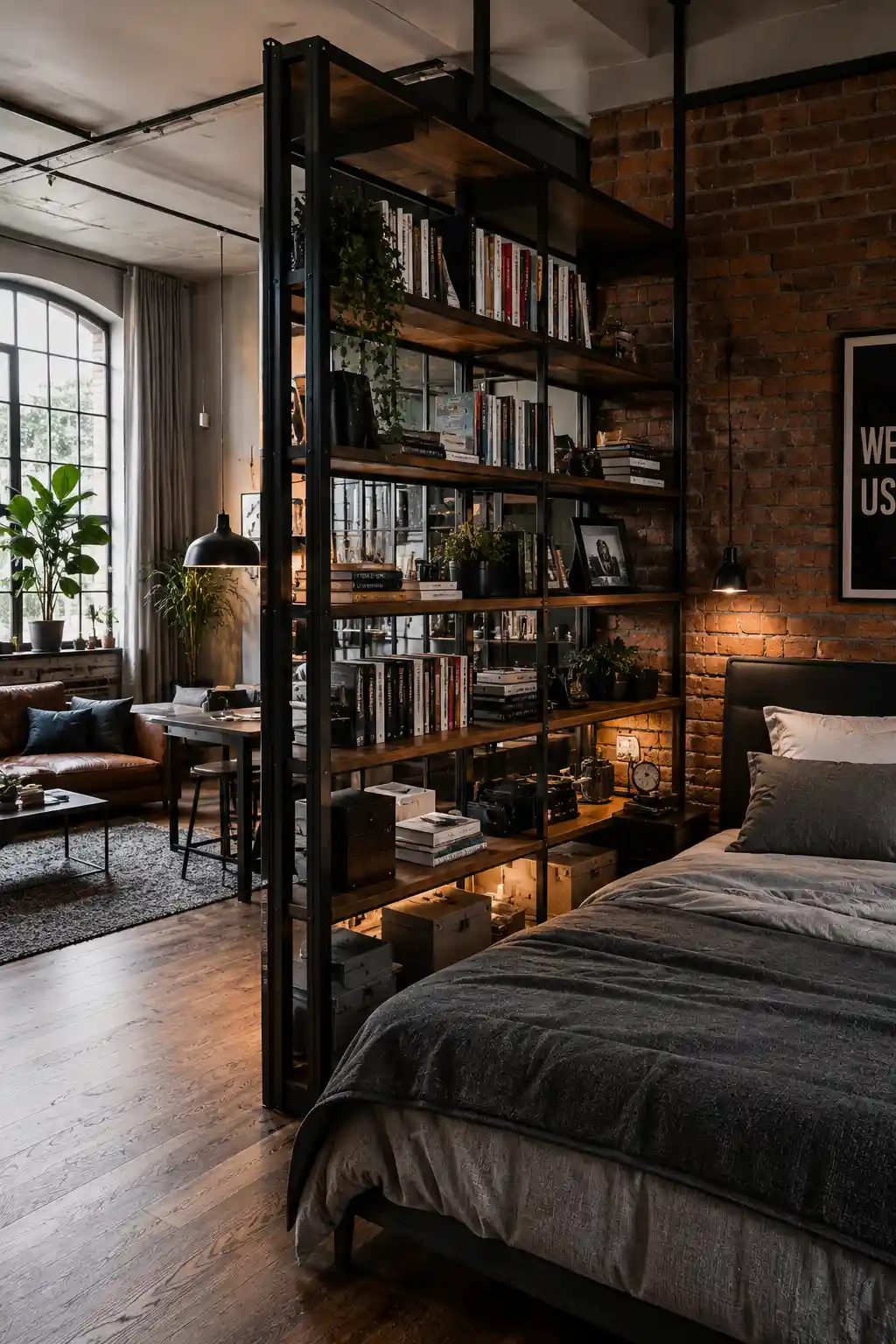 The Open-Shelf Studio Divider