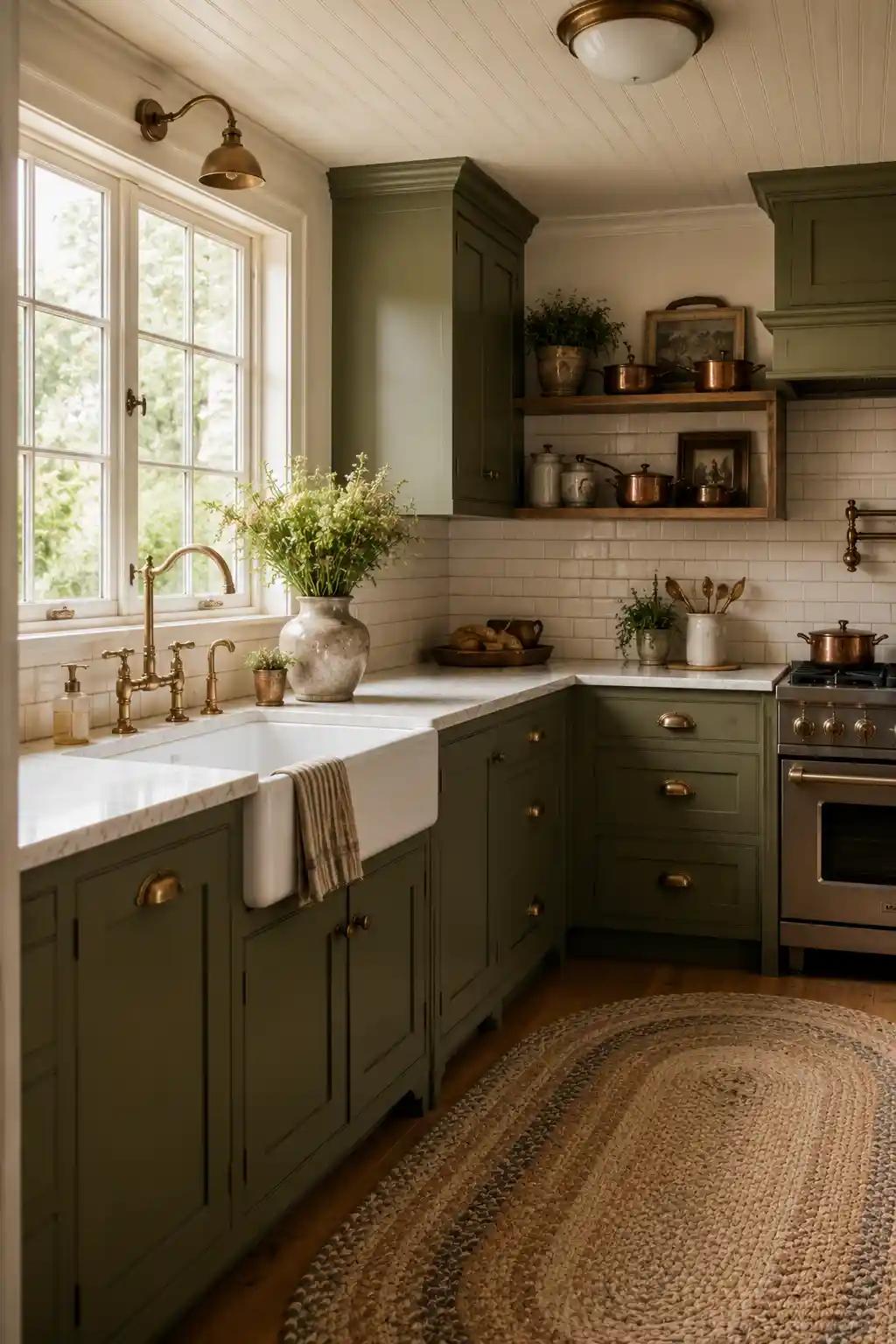 Heritage Olive and Cream Americana
