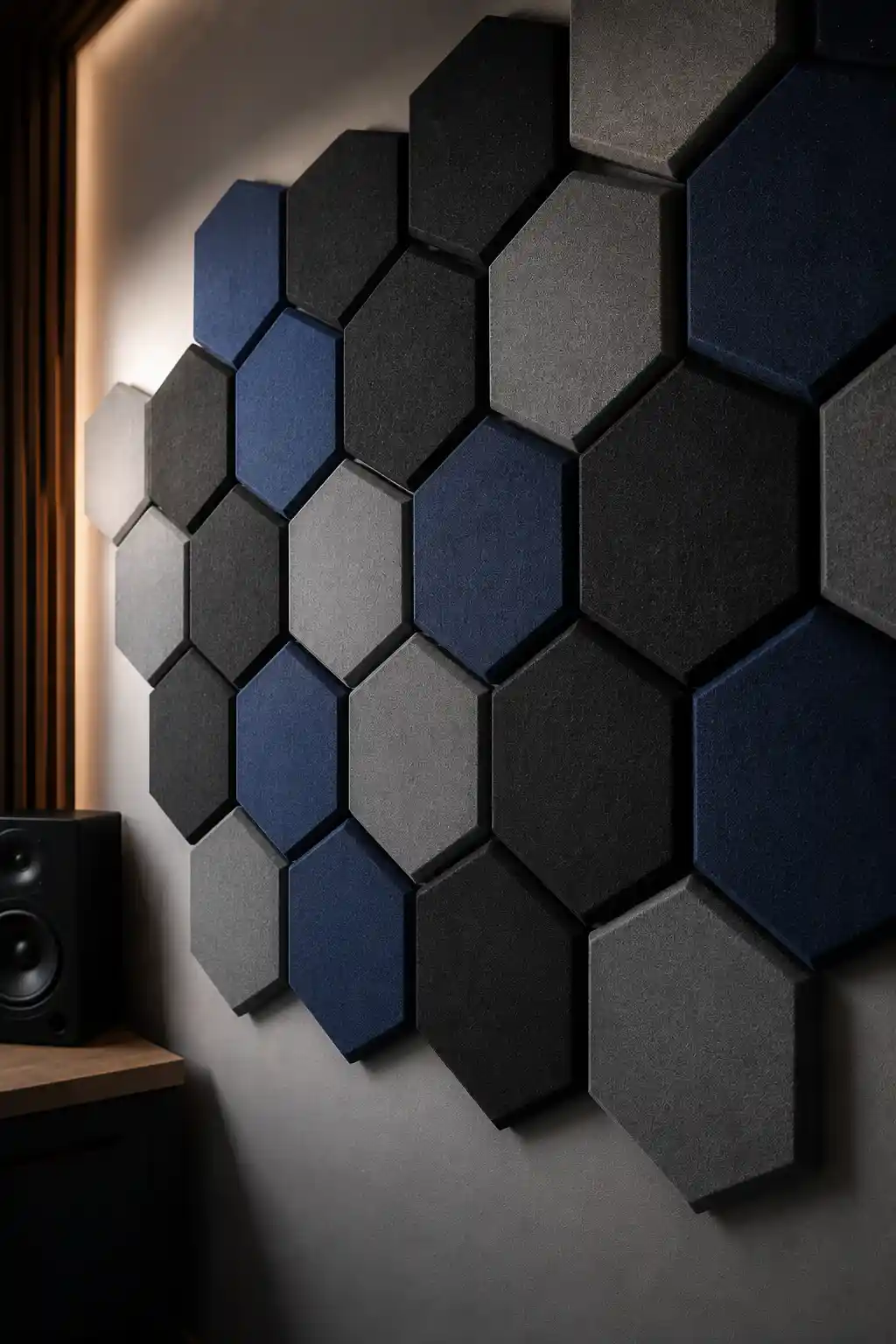 Geometric Acoustic Wall Art