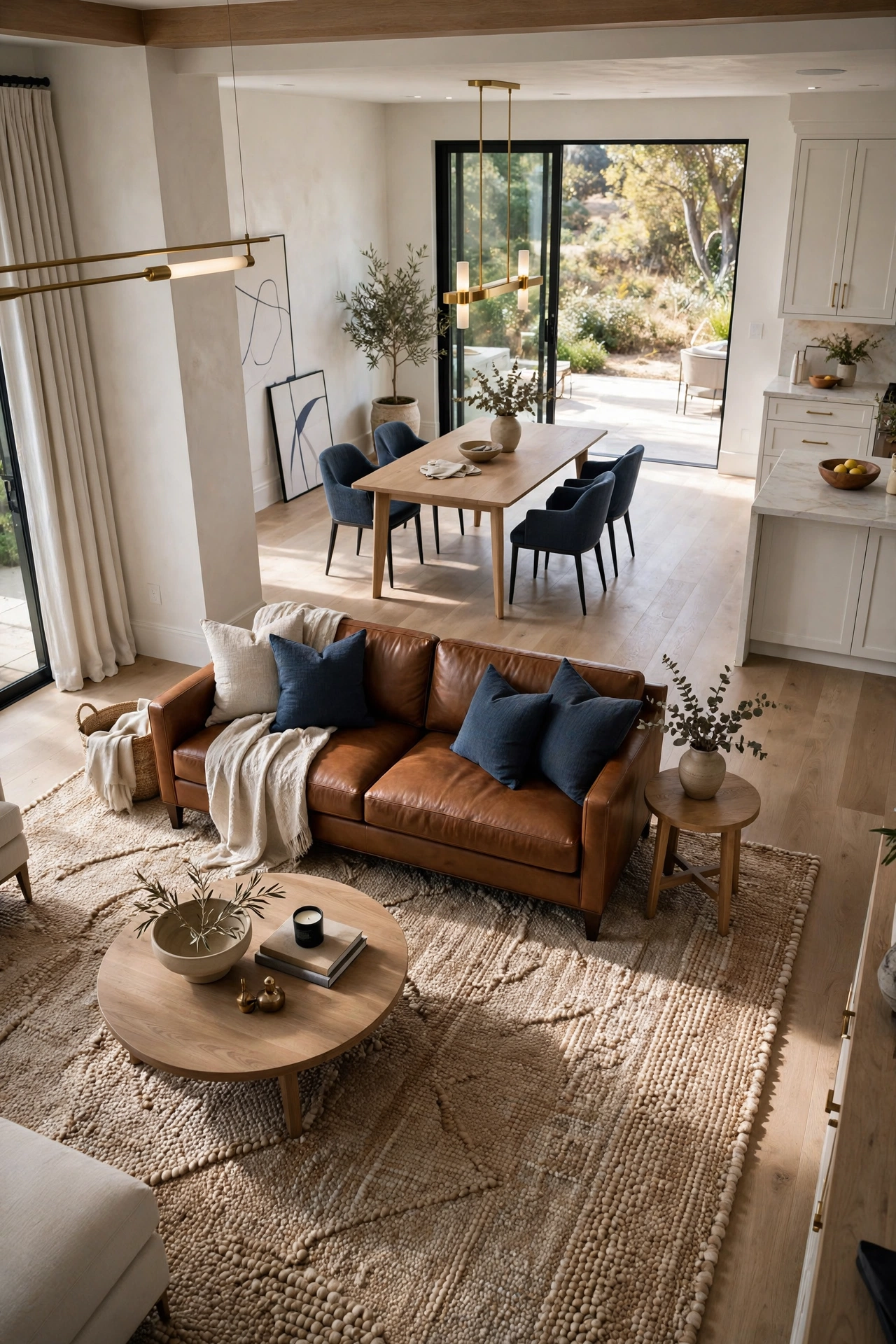 Create Zoned Areas in Open-Concept Spaces