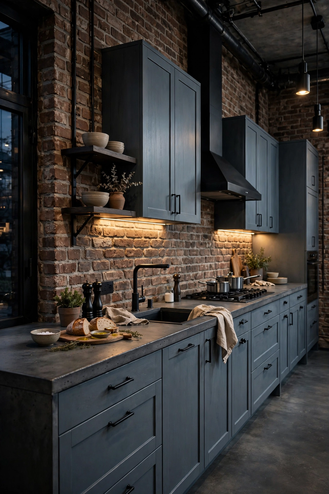 Moody Slate and Charcoal Blue for Modern Depth