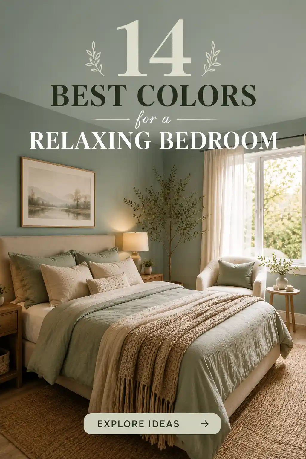 14 Best Colors for a Relaxing Bedroom to Transform Your Sleep