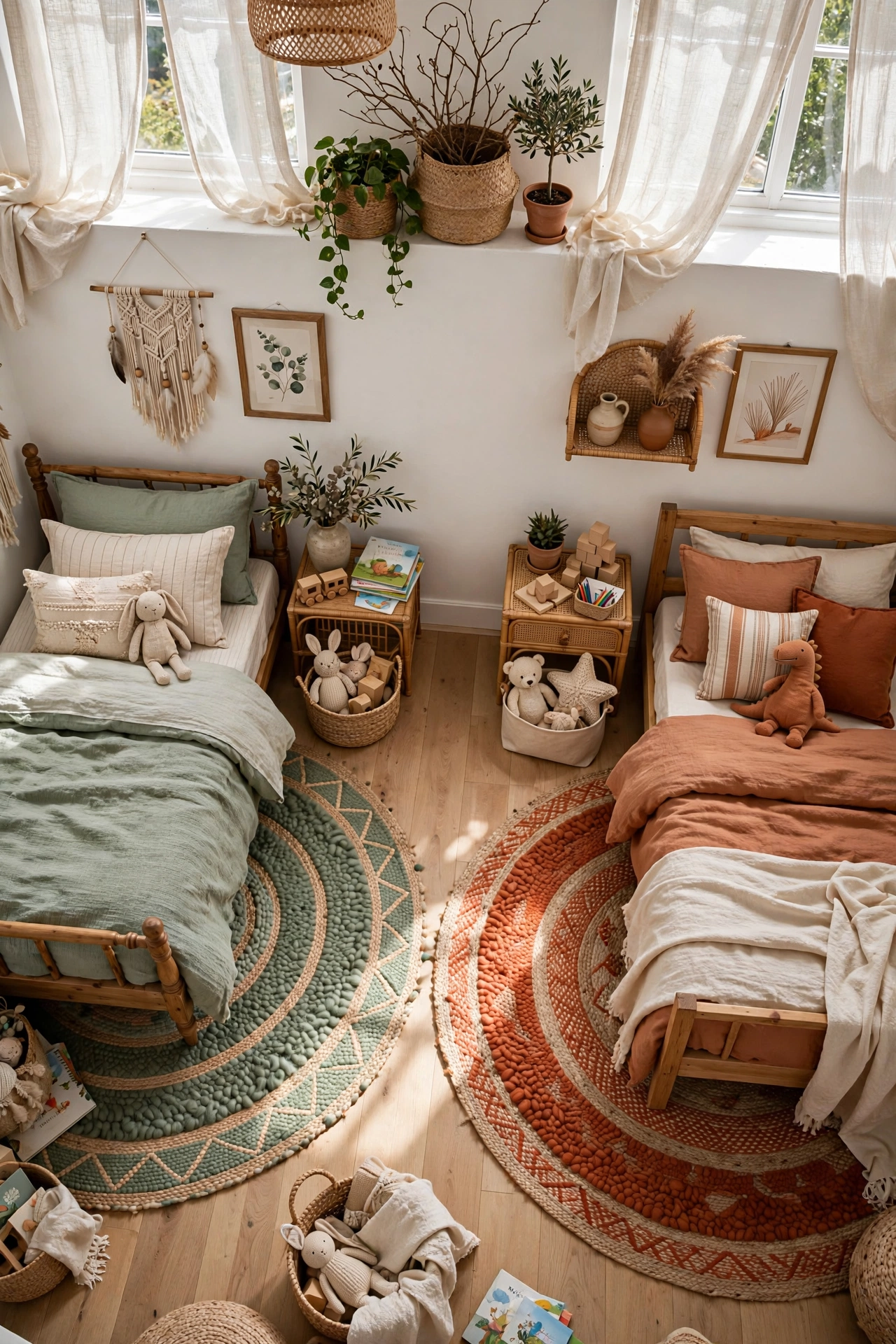 Visual Zoning with Area Rugs