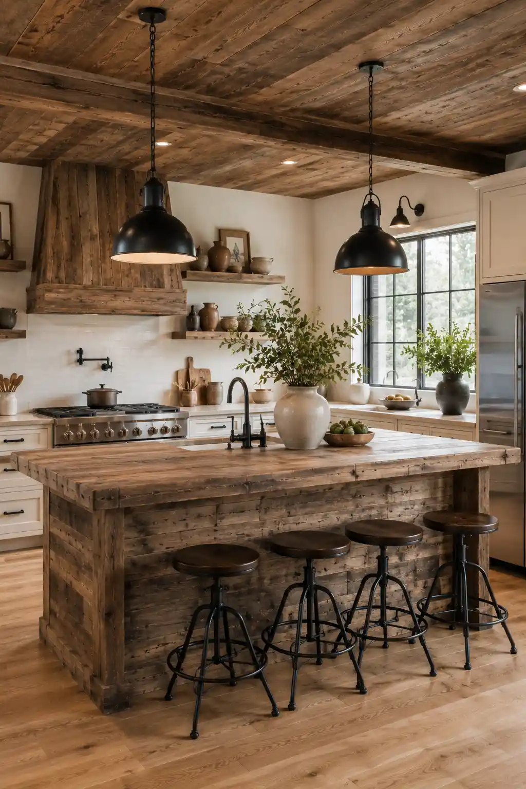 Reclaimed Wood Ceiling Haven