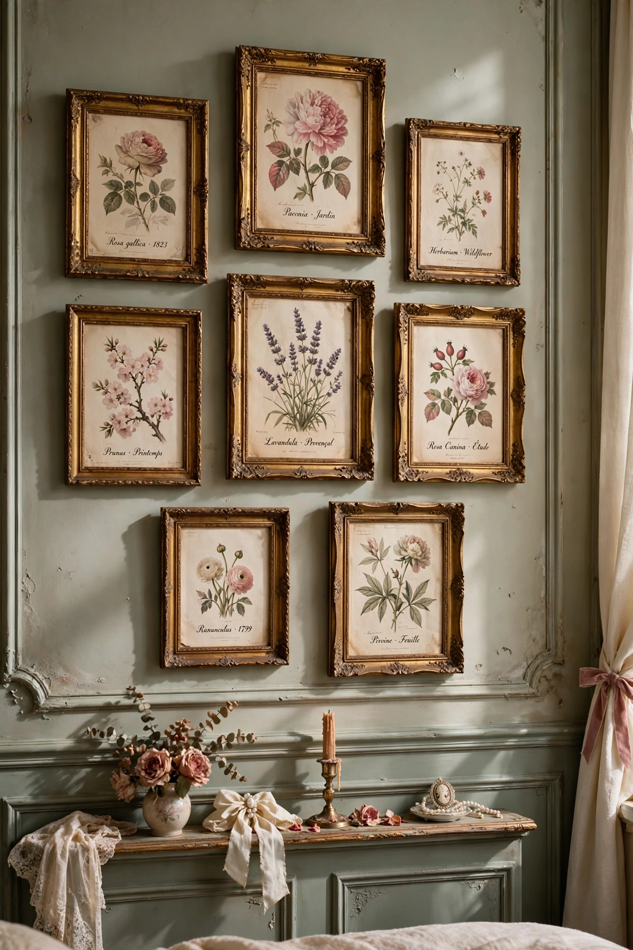 Vintage Botanical Wall Art