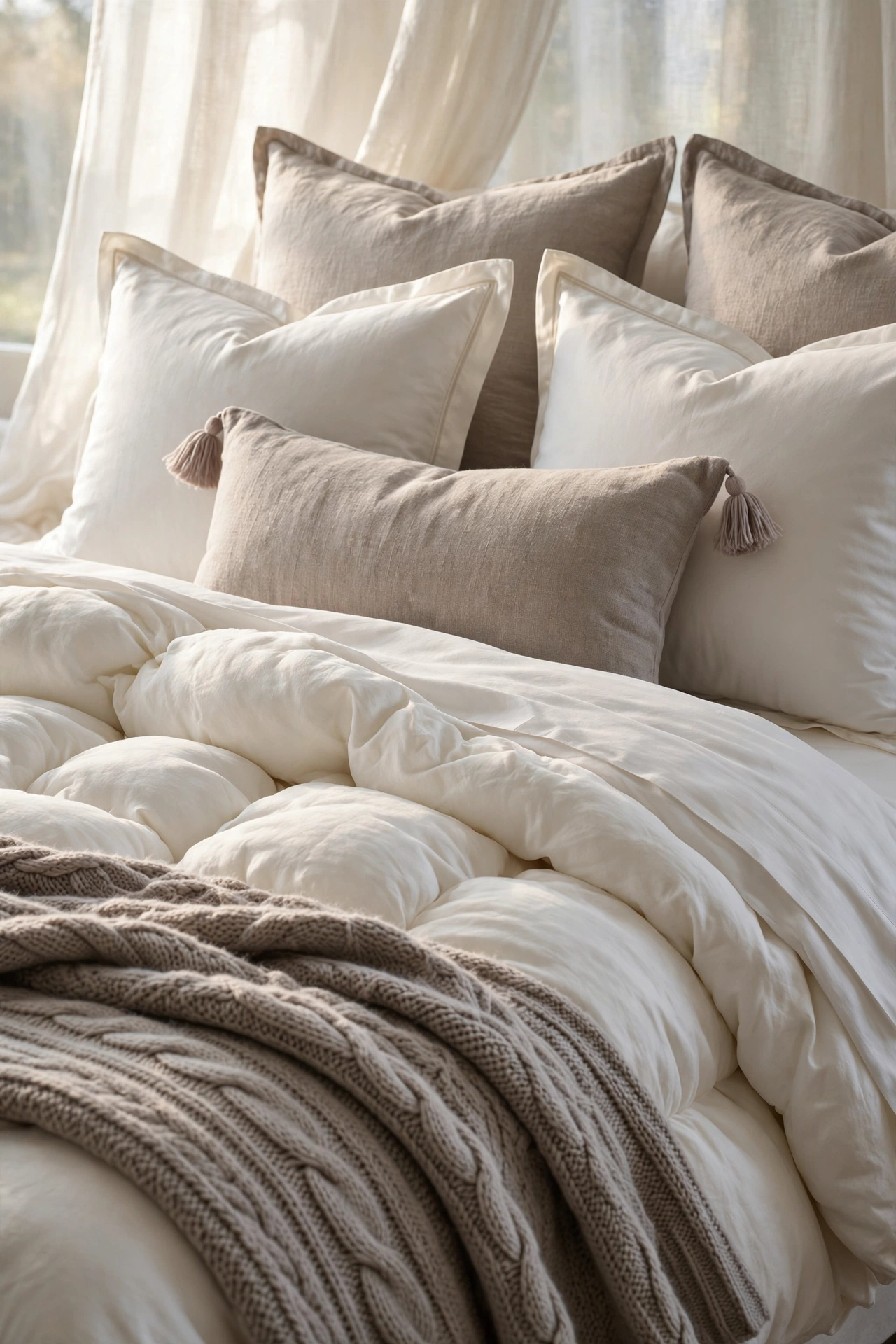 Layered Bedding for Maximum Comfort